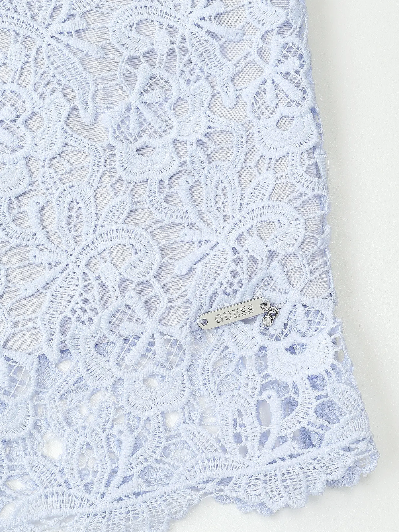 GUESS | Mädchen Kleid LACE | hellblau