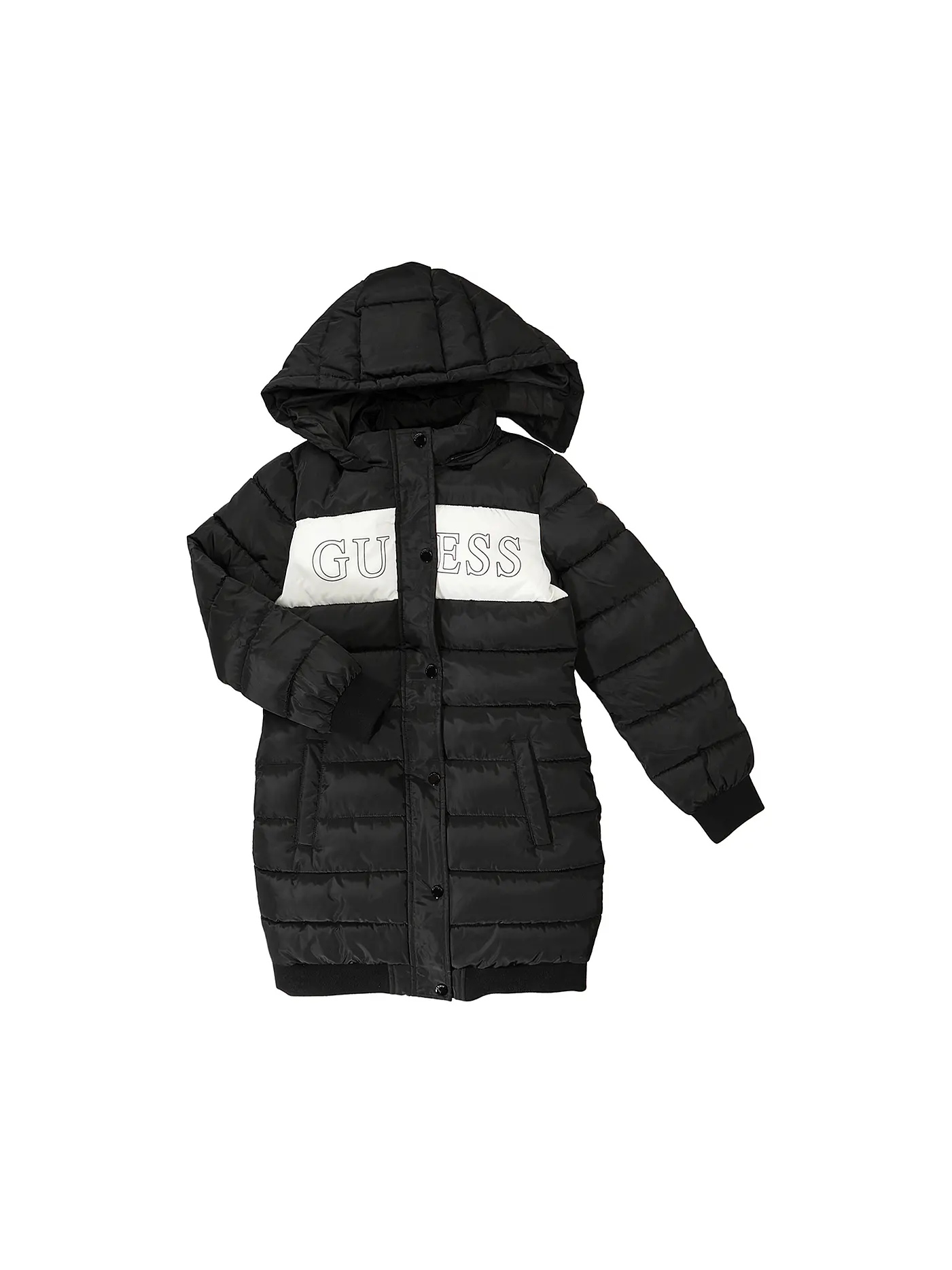 GUESS | Mädchen Steppmantel  | schwarz