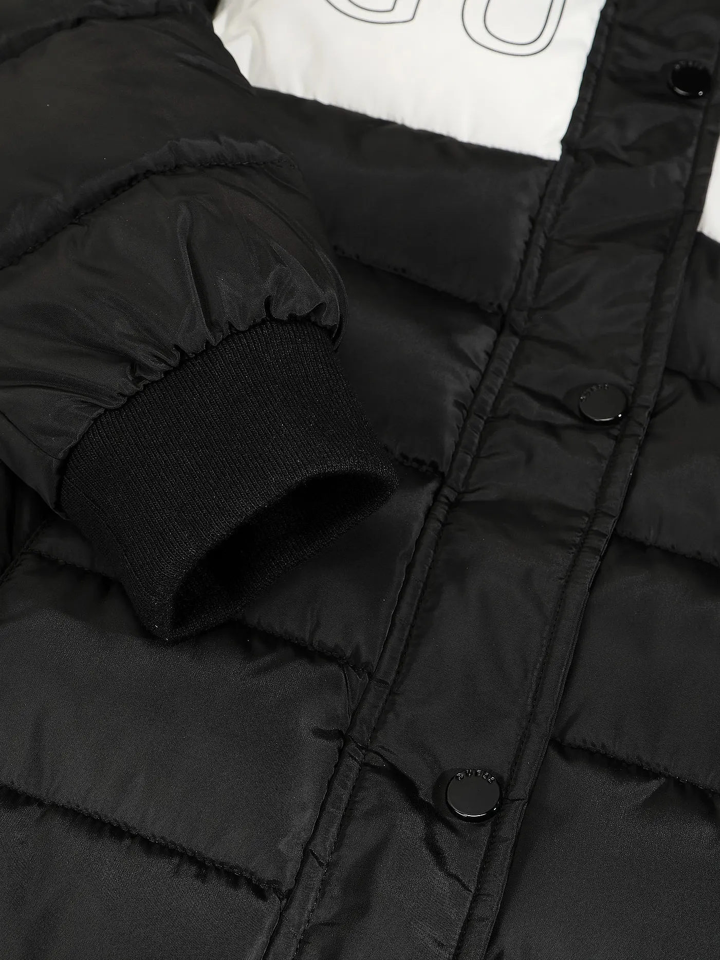 GUESS | Mädchen Steppmantel  | schwarz
