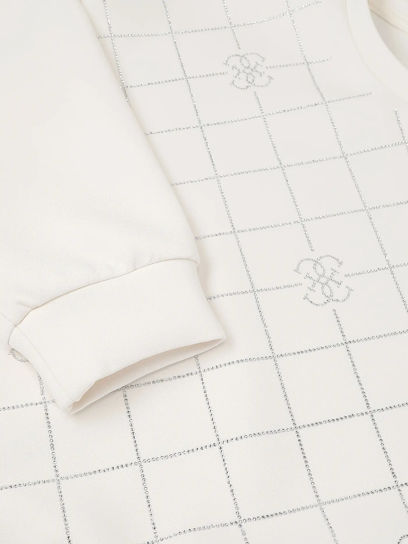 GUESS | Mädchen Sweater  | creme