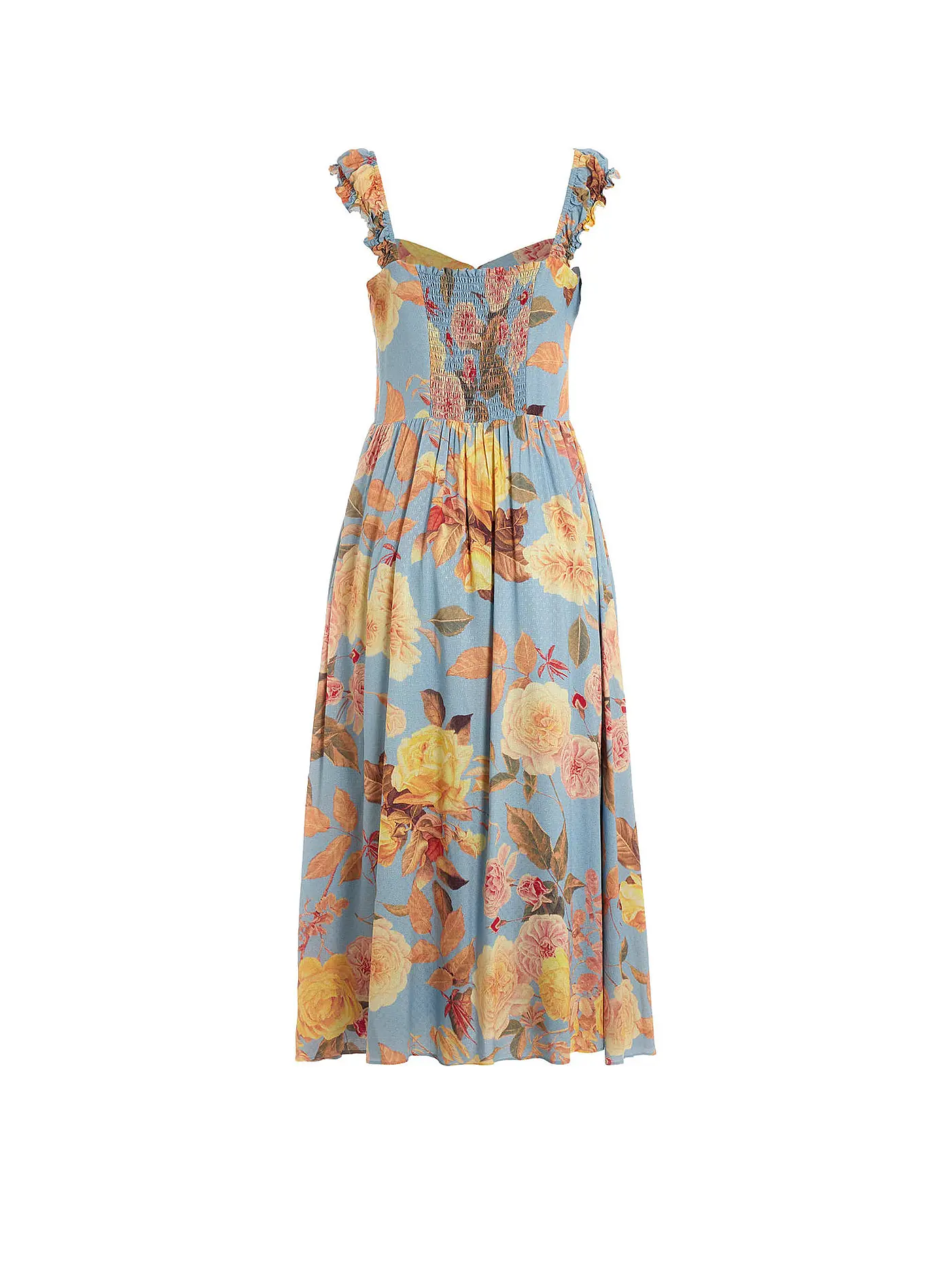 GUESS | Midikleid SUSANNA | hellblau