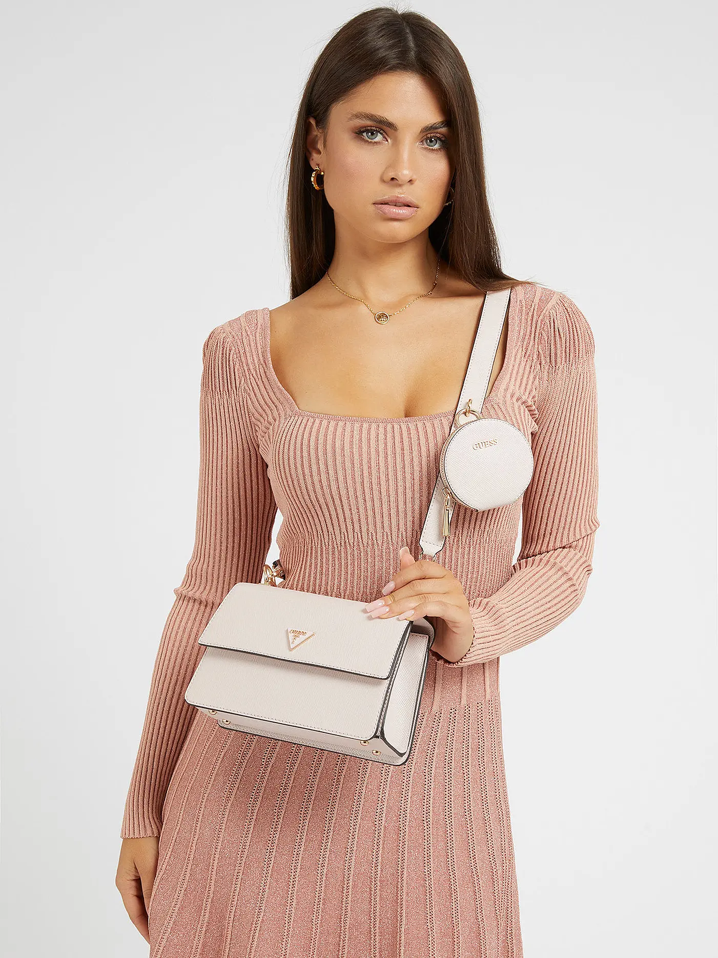 GUESS | Mini Bag ALEXIE | rosa