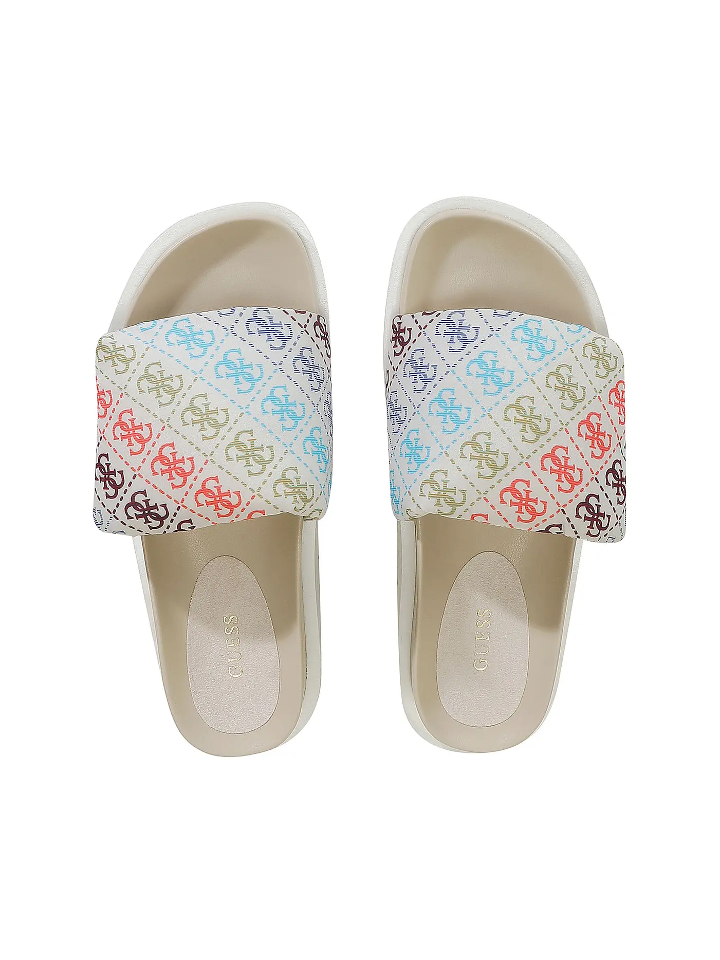 GUESS | Pantoletten FABETZY | bunt