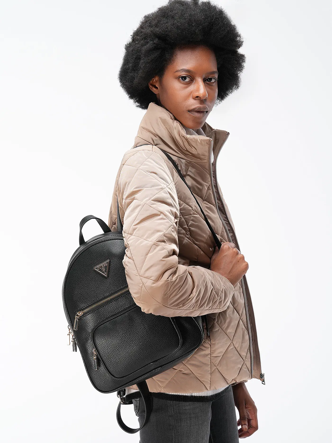 GUESS | Rucksack ECO ELEMENTS | schwarz