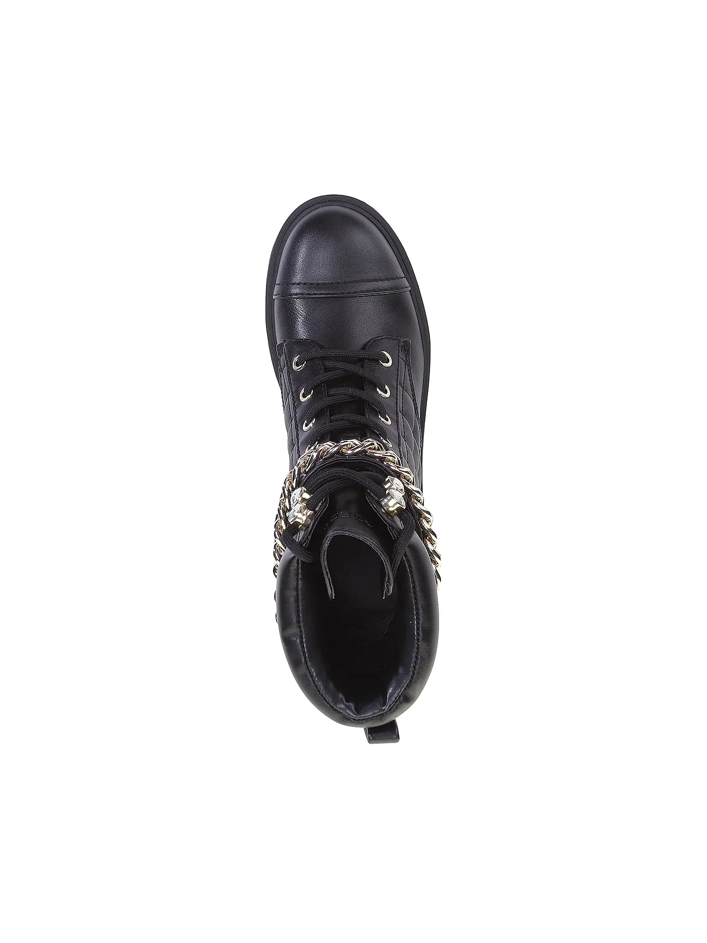 GUESS | Schnürstiefel | schwarz