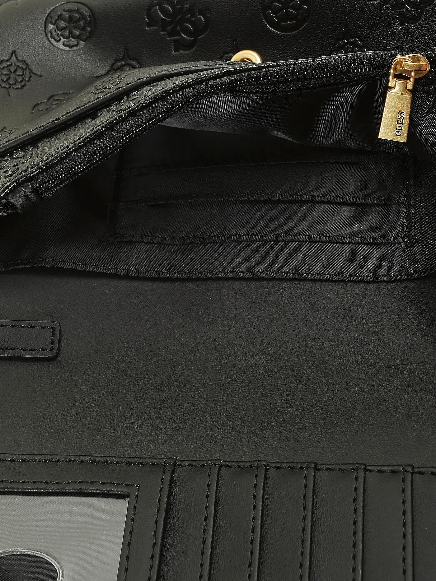 GUESS | Smartphone Bag - Umhängetasche GEVA | schwarz