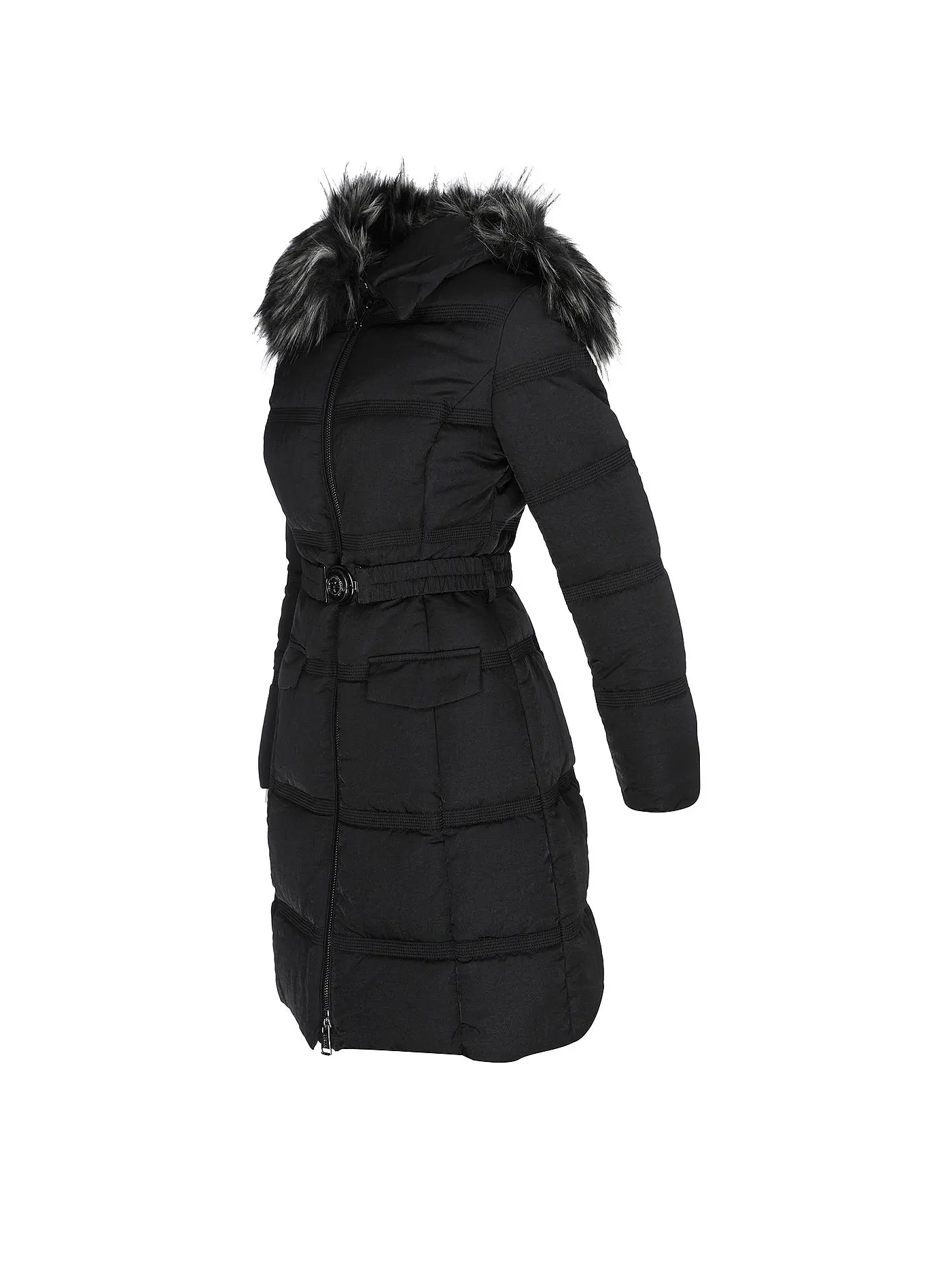GUESS | Steppmantel | schwarz
