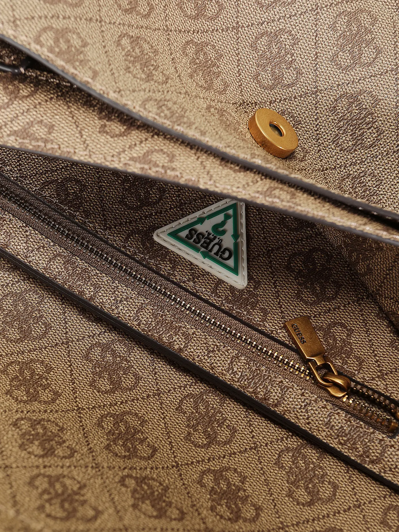 GUESS | Tasche  - Umhängetasche ECO BRENTON | beige