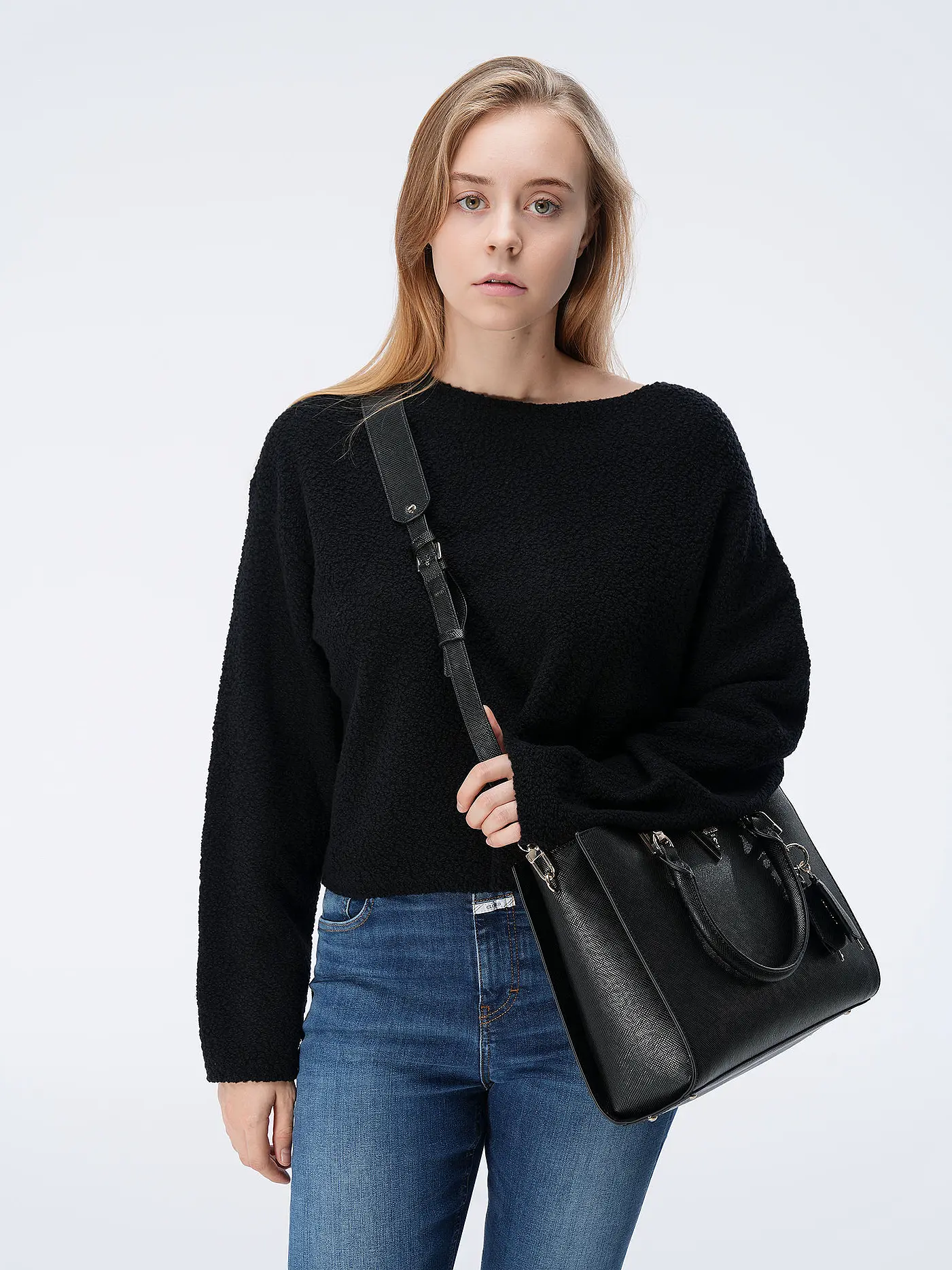 GUESS | Tasche - Henkeltasche BRYNLEE  | schwarz
