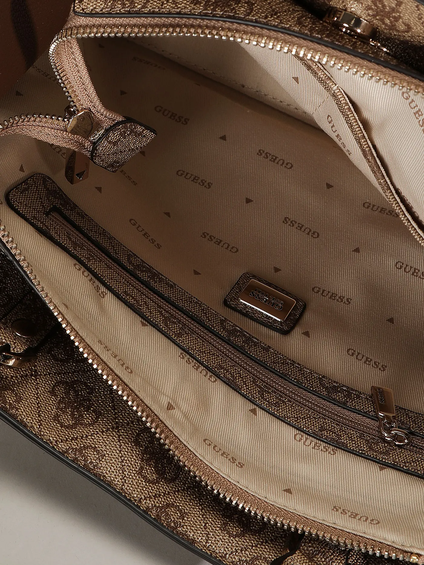 GUESS | Tasche - Henkeltasche MERIDIAN | beige