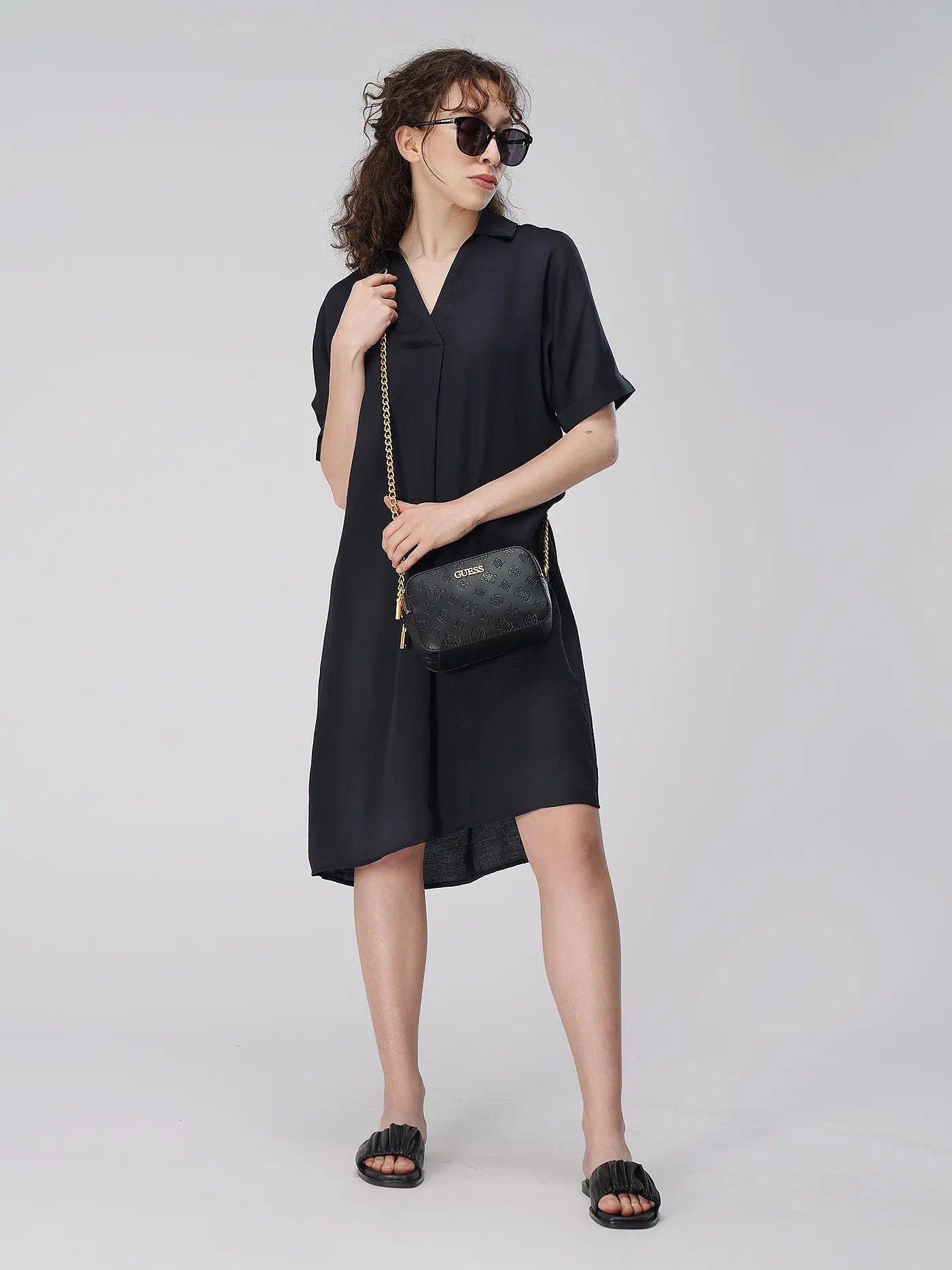 GUESS | Tasche - Mini Bag GEVA | schwarz