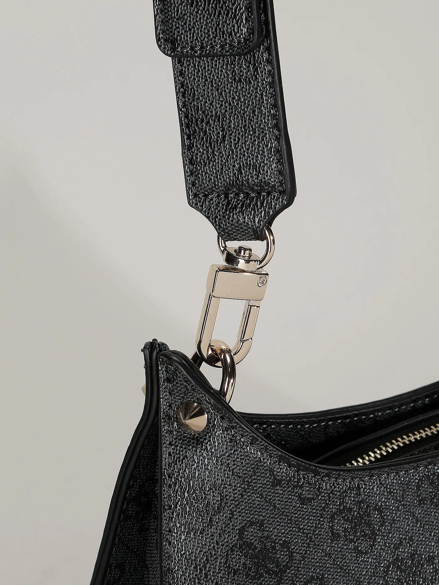 GUESS | Tasche - Umhängetasche MERIDIAN MINI | schwarz