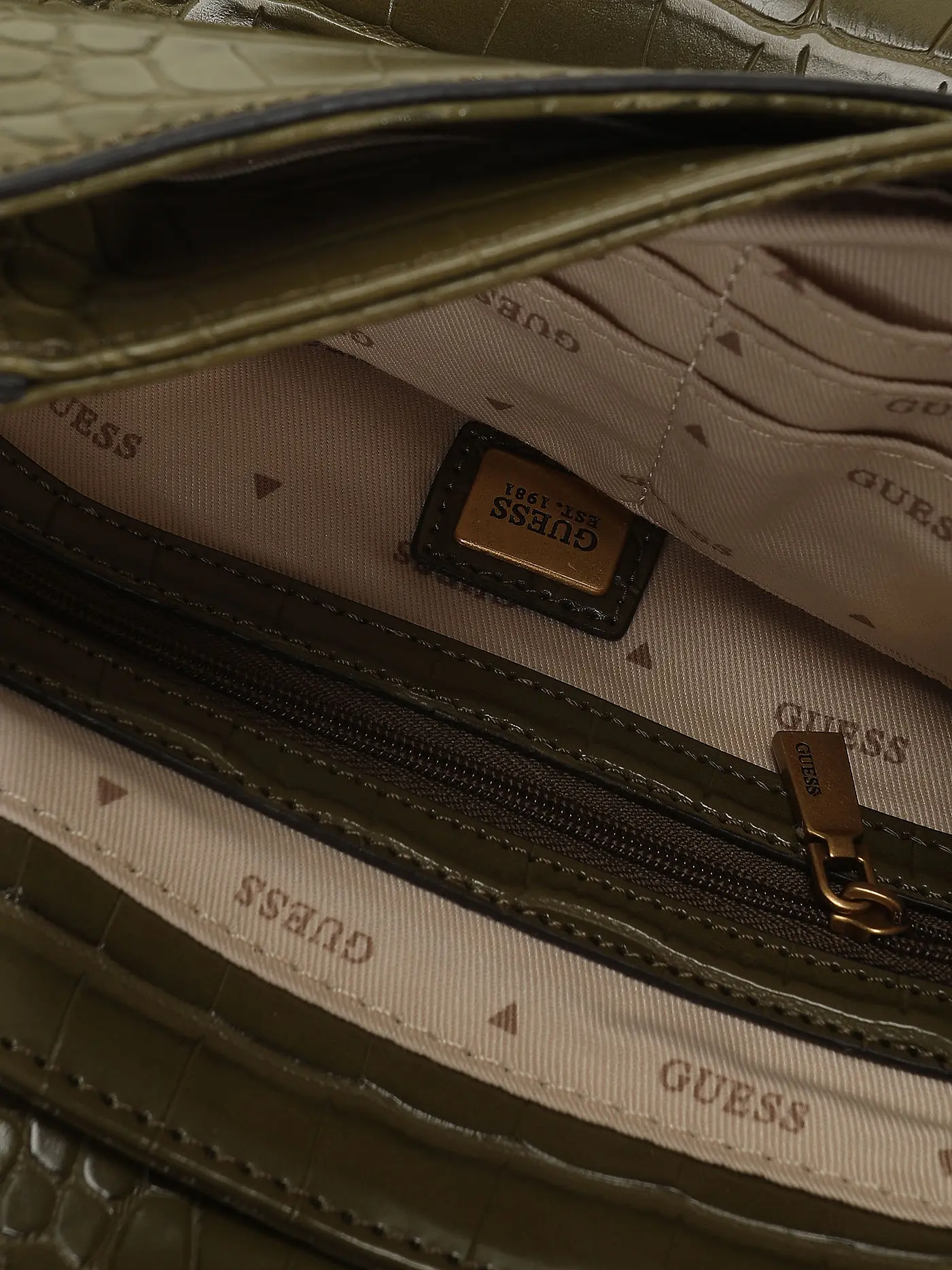 GUESS | Tasche - Umhängetasche RETOUR | olive