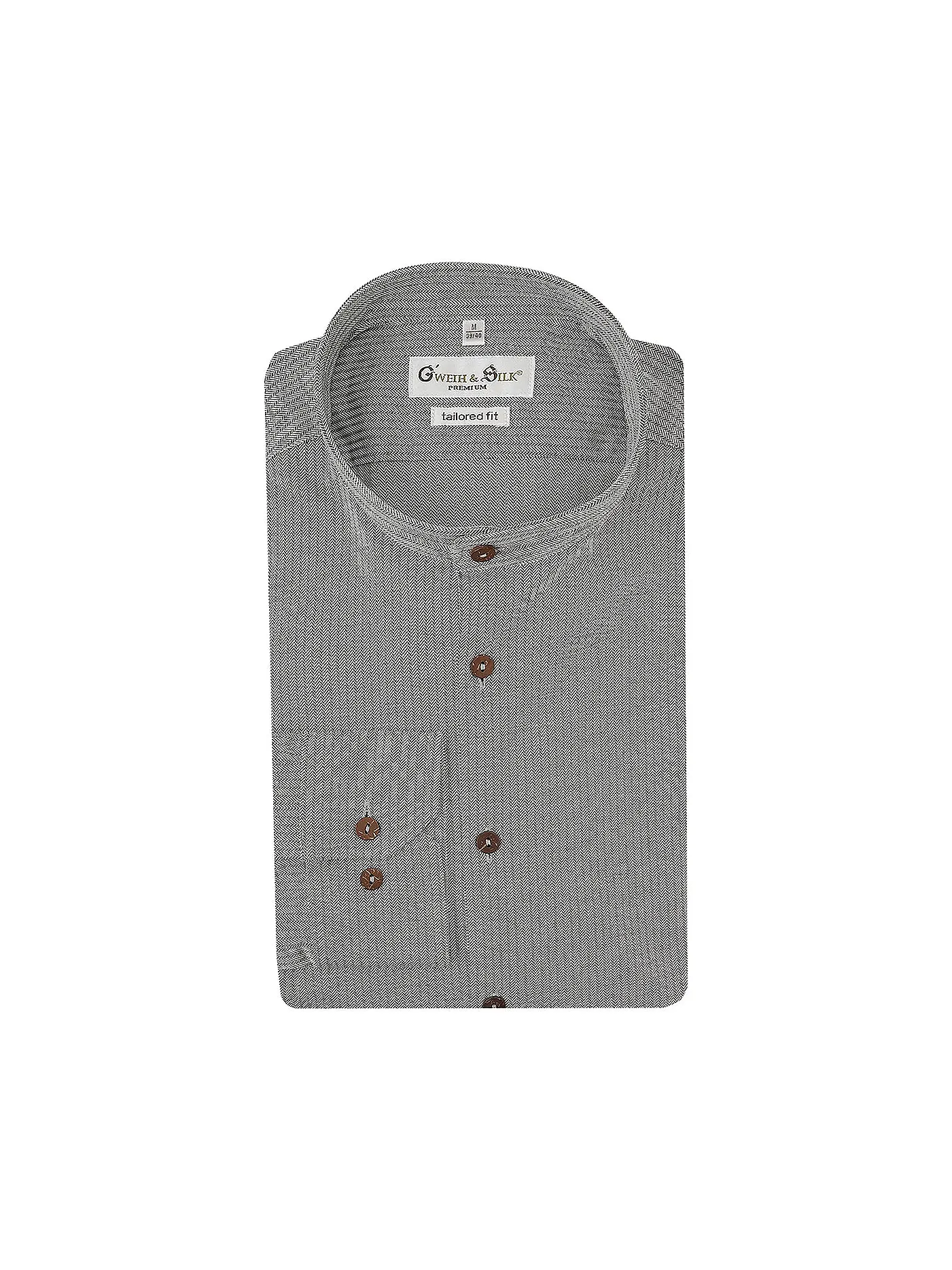 GWEIH & SILK | Trachtenhemd ALPSEE  | olive