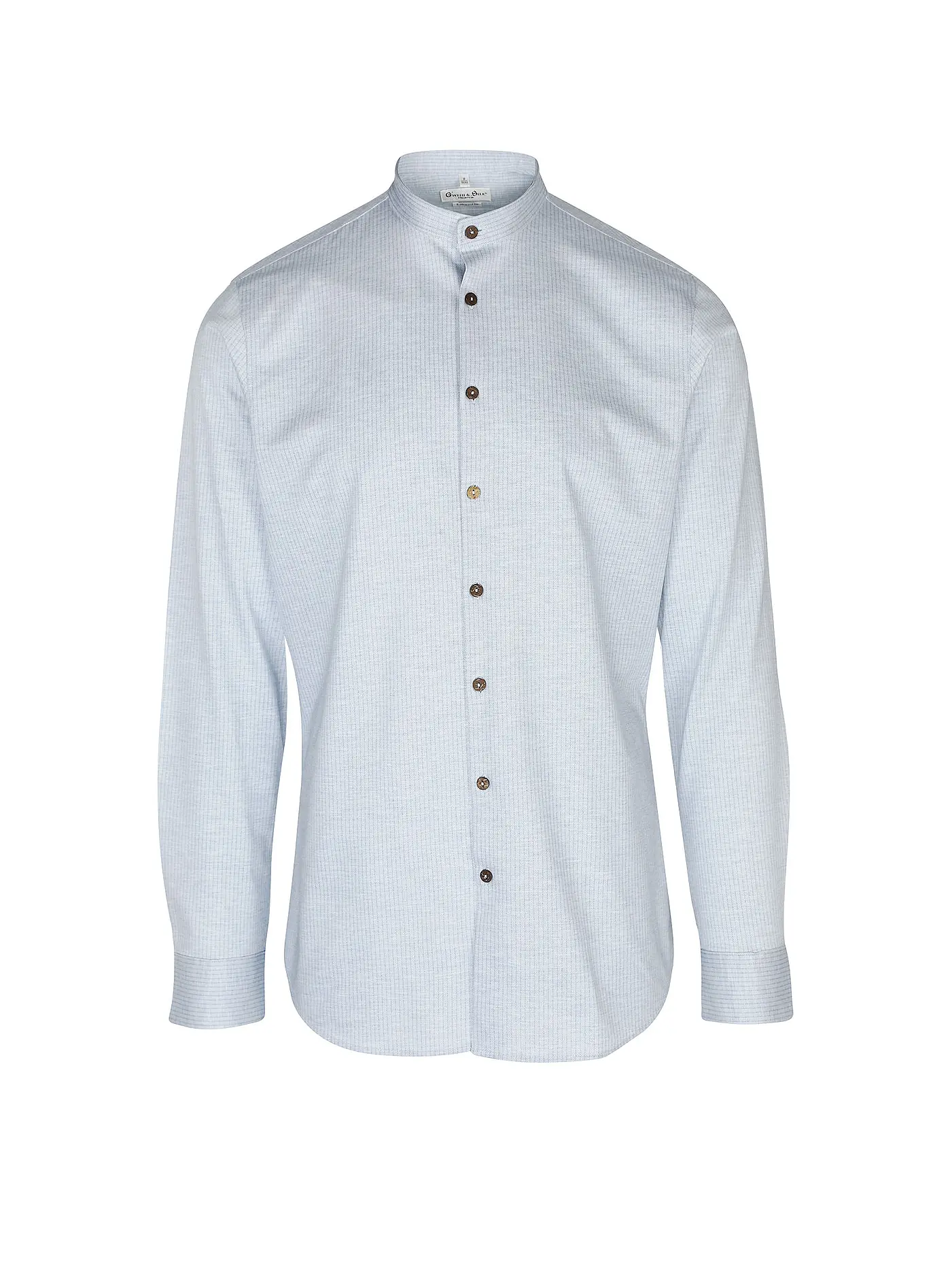 GWEIH & SILK | Trachtenhemd Tailored Fit  ALPSEE | blau