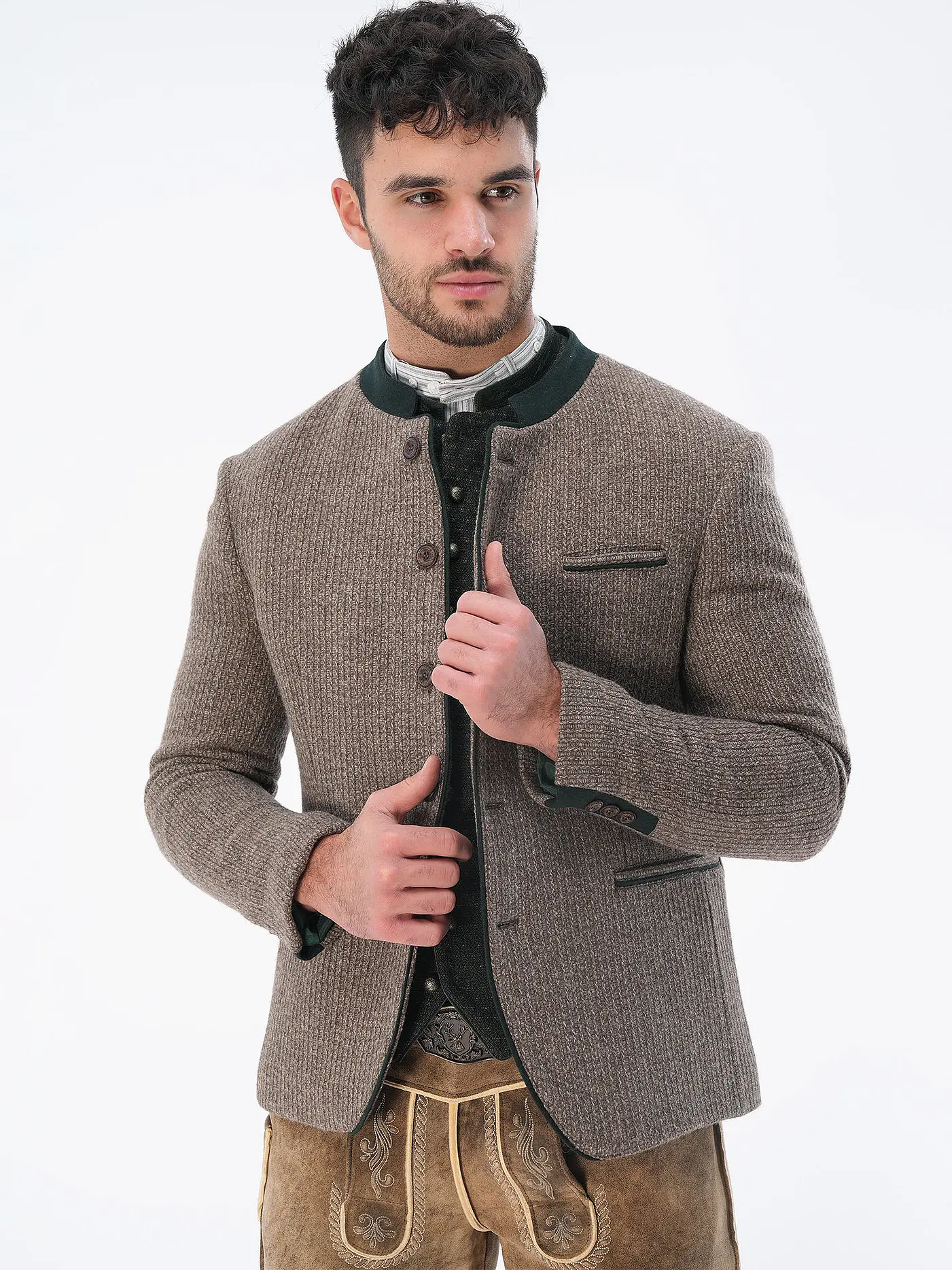 GWEIH & SILK | Trachtensakko LINDAU | braun