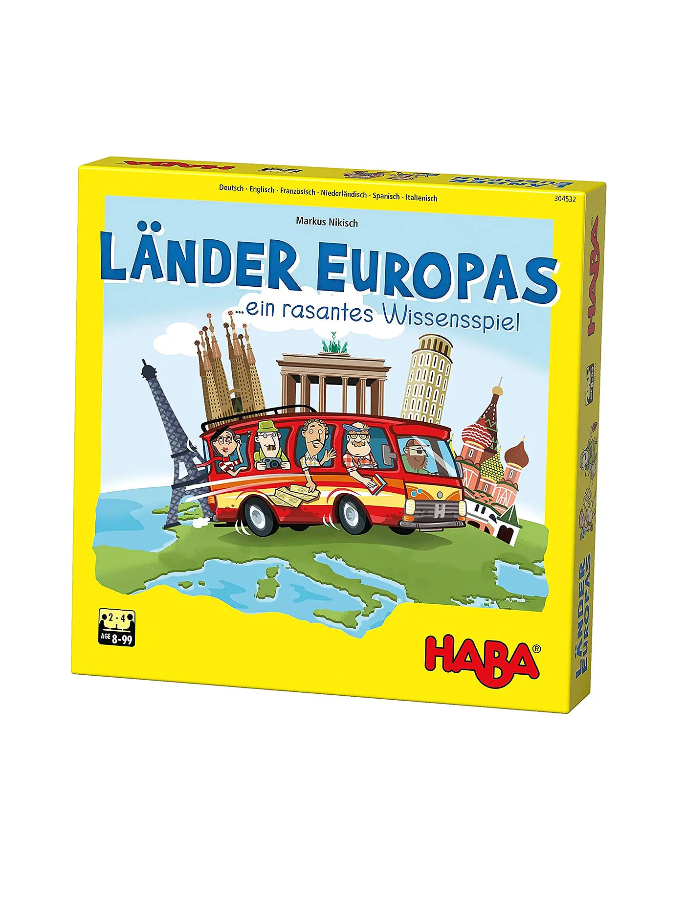 HABA | Brettspiel - Länder Europas  | keine Farbe