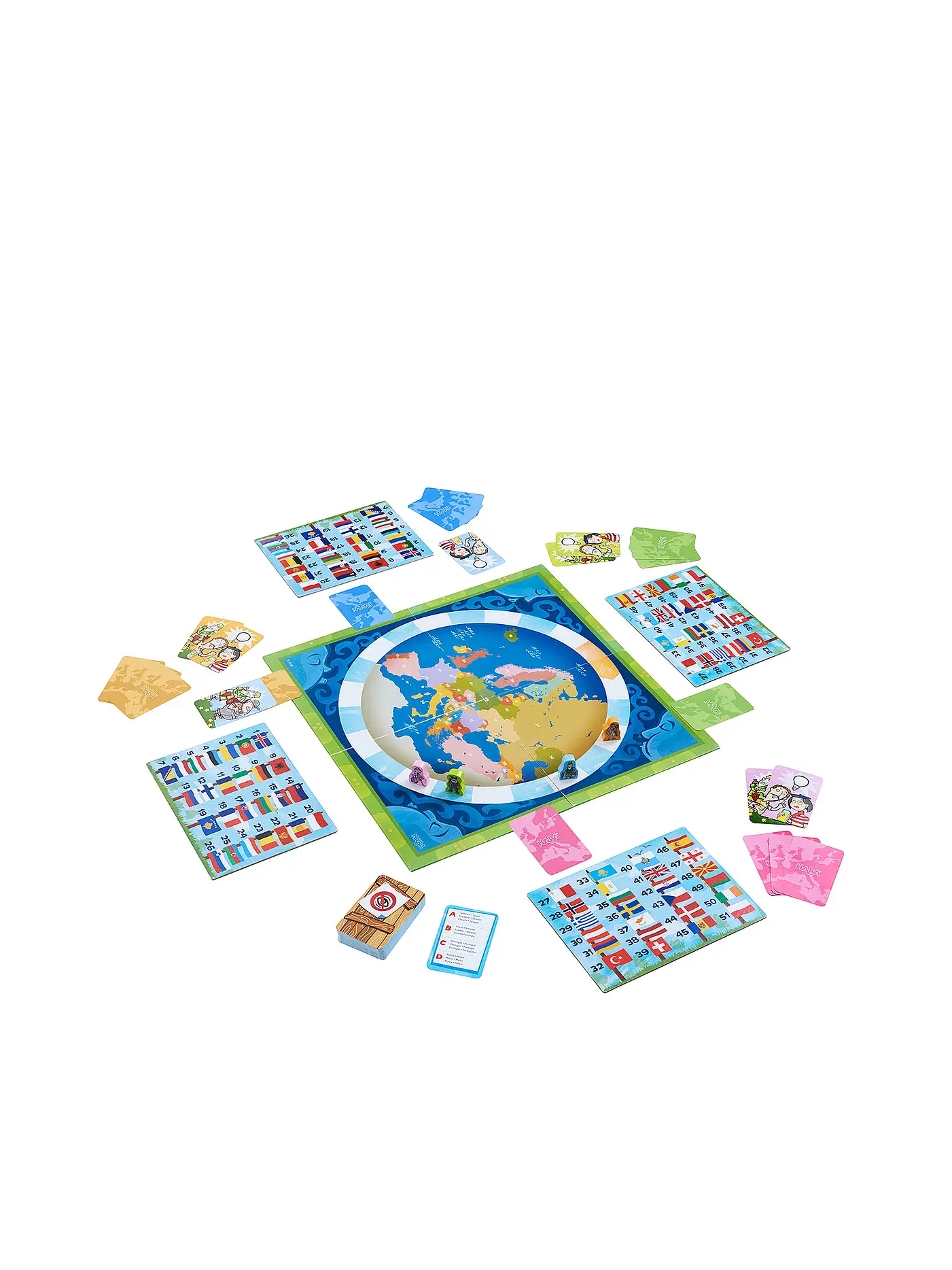 HABA | Brettspiel - Länder Europas  | keine Farbe