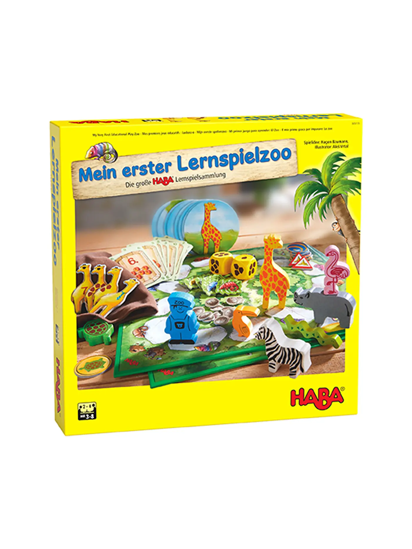 HABA | Brettspiel - Mein erster Lernspielzoo | bunt