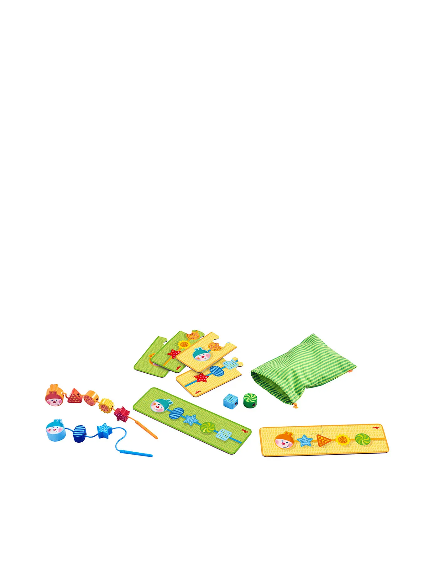 HABA | Fädelspiel Raupe | keine Farbe