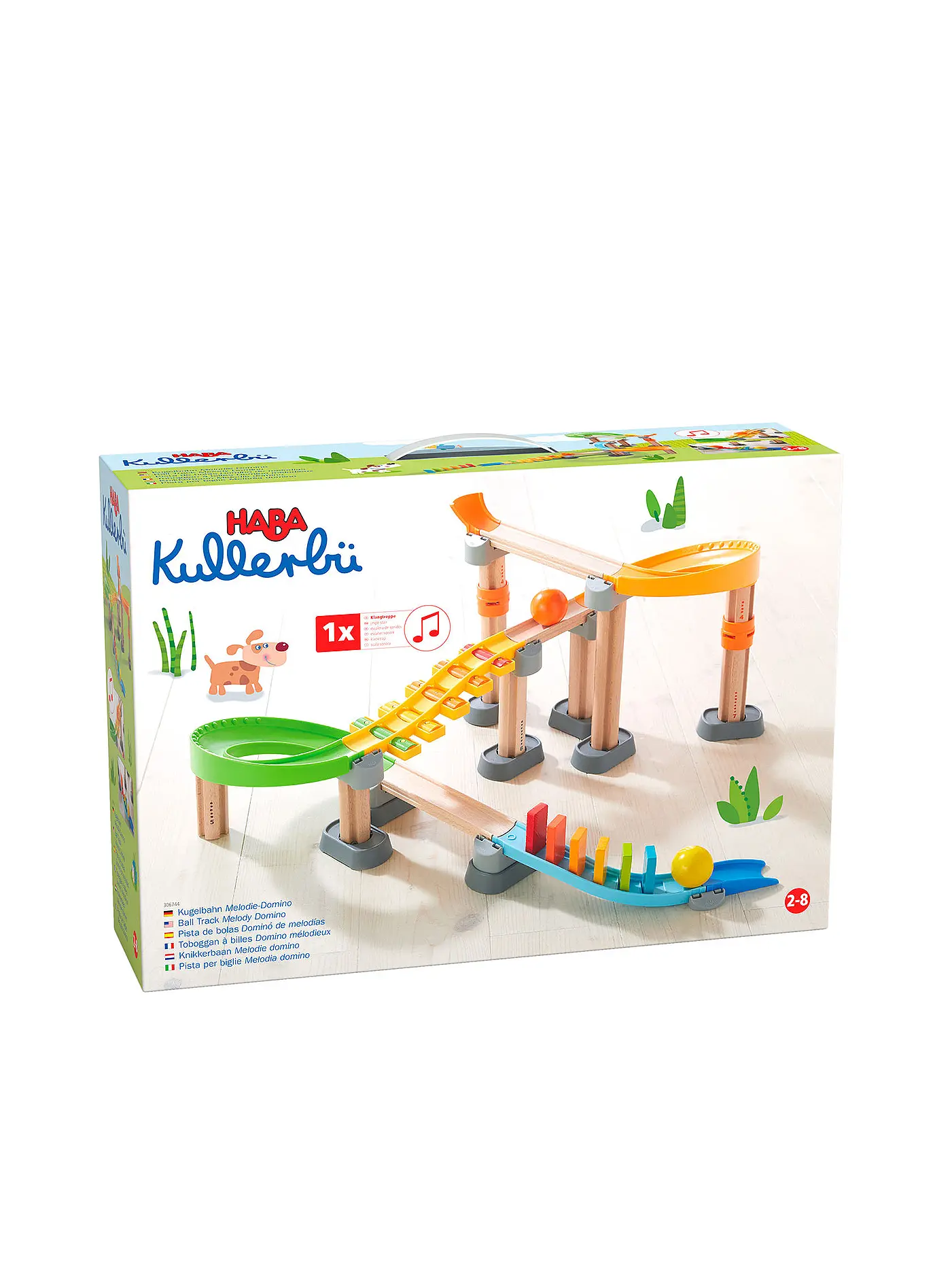 HABA | Kullerbü – Kugelbahn Melodie-Domino | keine Farbe