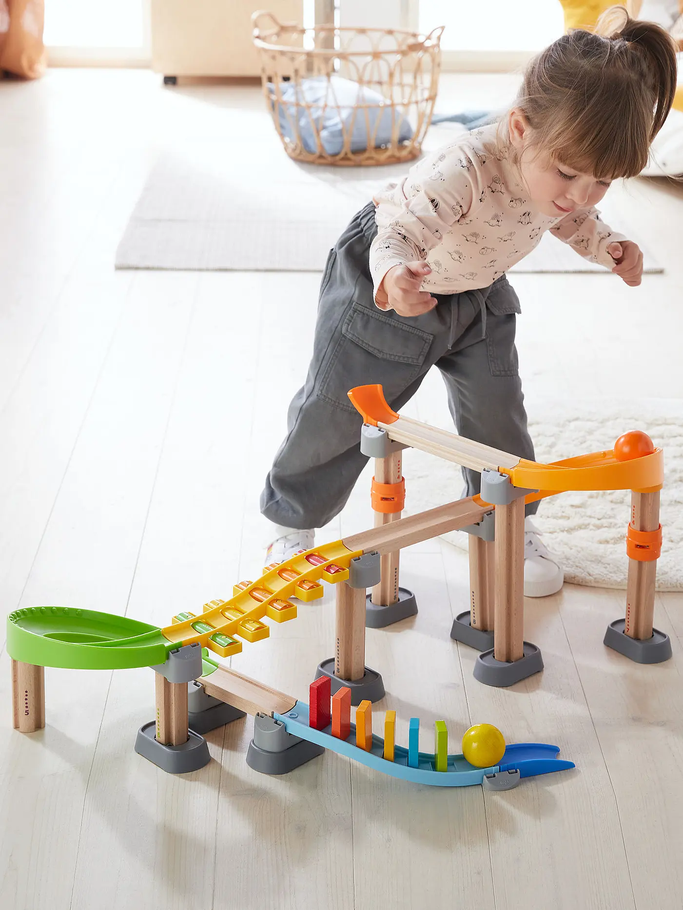 HABA | Kullerbü – Kugelbahn Melodie-Domino | keine Farbe