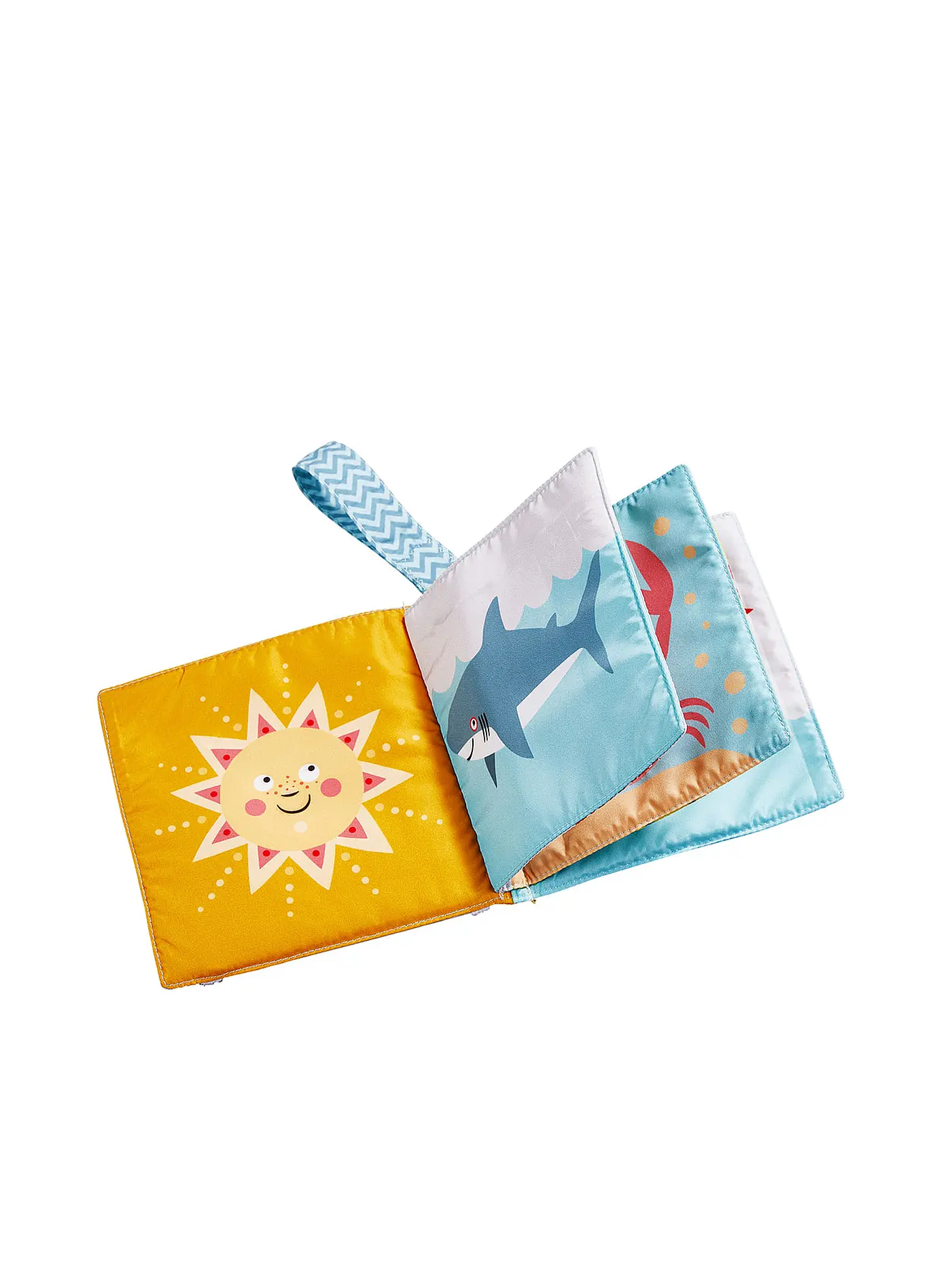 HABA | Stoffbuch Meereswelt | hellblau