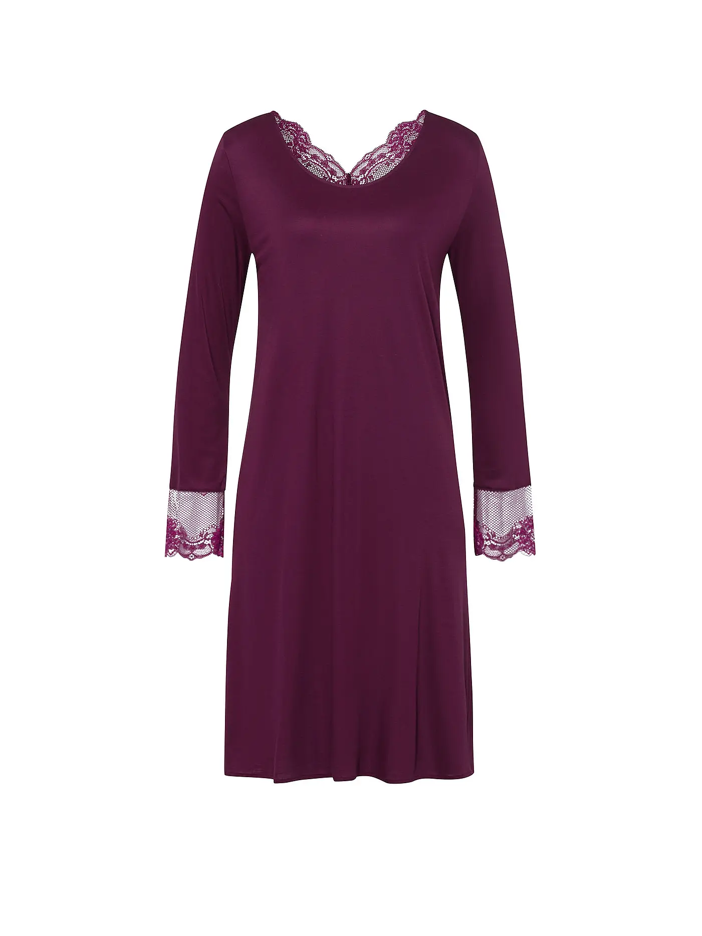 HANRO | Nachthemd - Sleepshirt LOVIS | beere