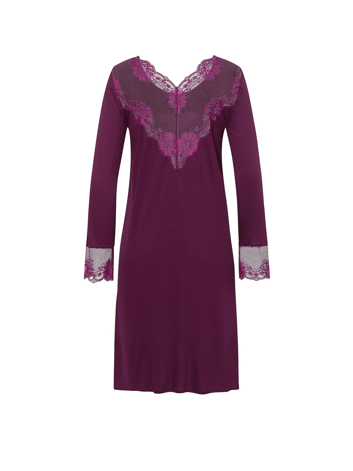 HANRO | Nachthemd - Sleepshirt LOVIS | beere