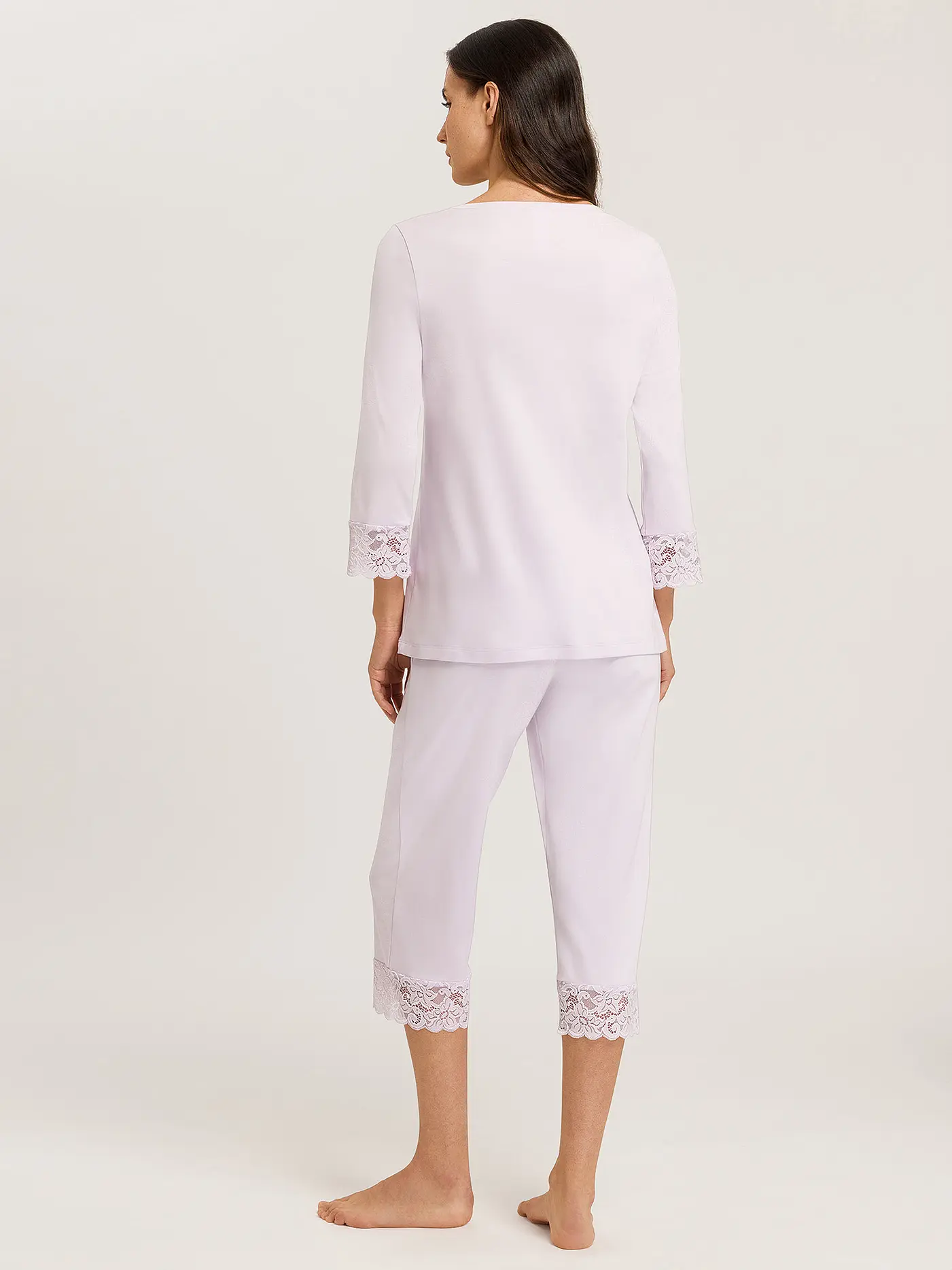 HANRO | Pyjama 7/8  MOMENTS  | lila