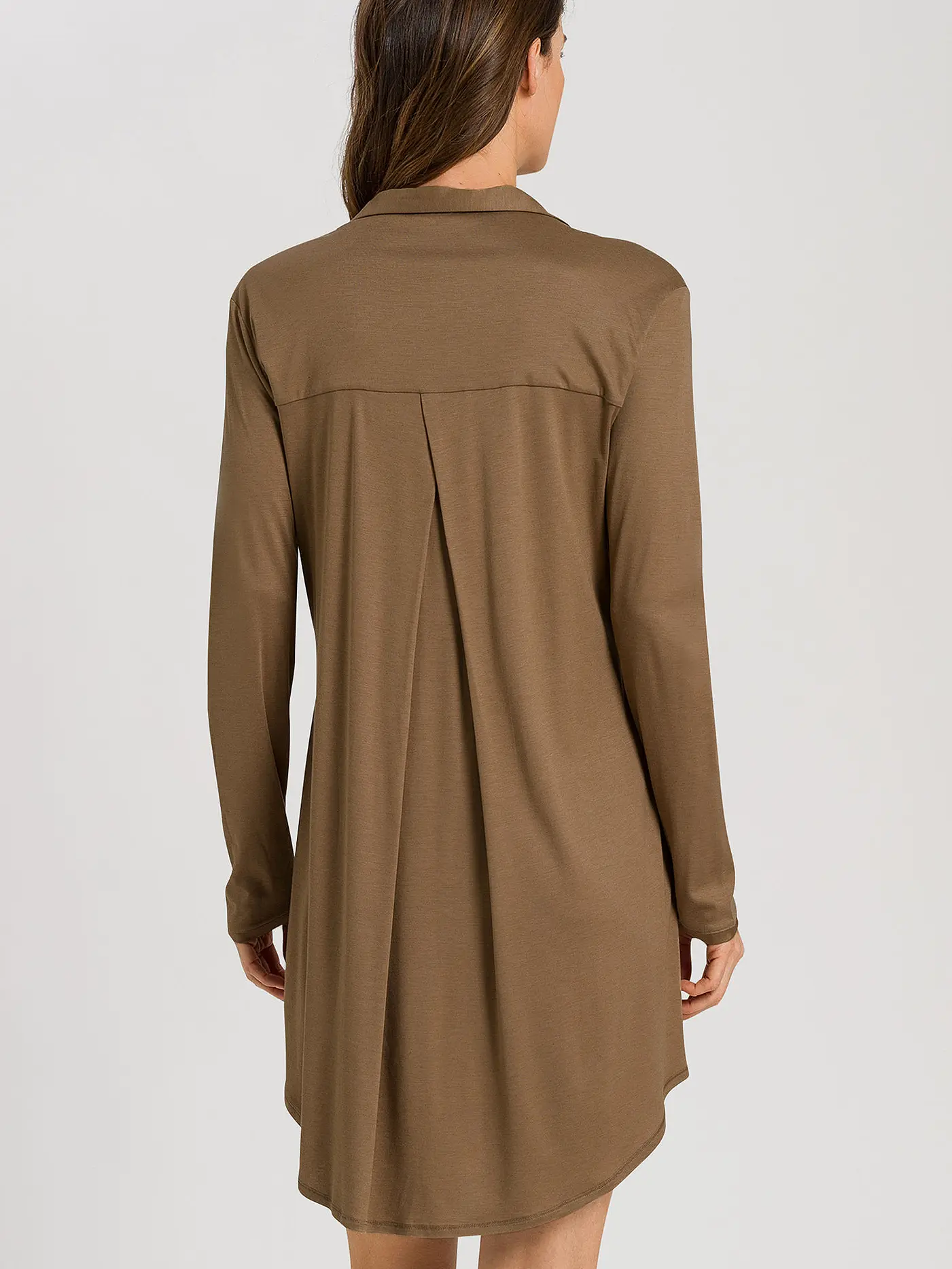 HANRO | Sleepshirt - Nachthemd GRAND CENTRAL | braun