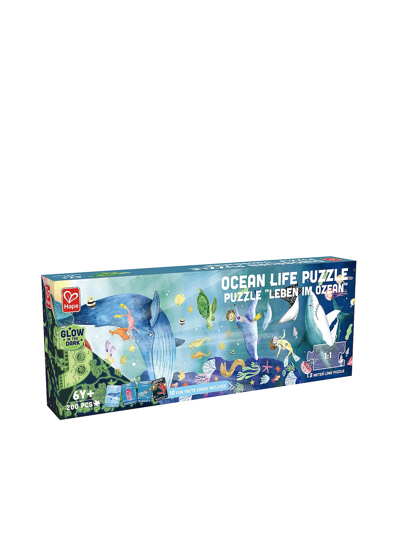 HAPE | Puzzle - Leben im Ozean 210 Teile | keine Farbe