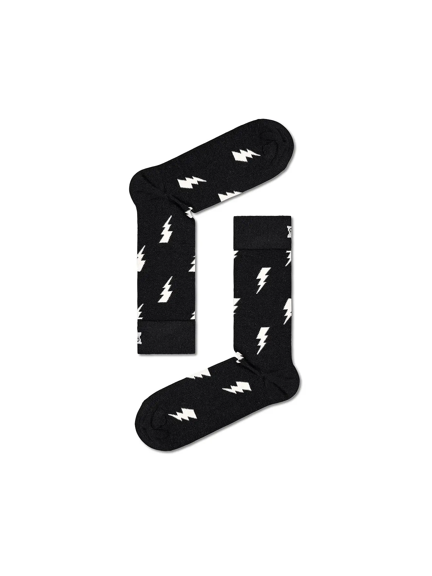 HAPPY SOCKS | Damen Socken 36-40 BLAST OFF BURGER 2-er Pkg black | schwarz