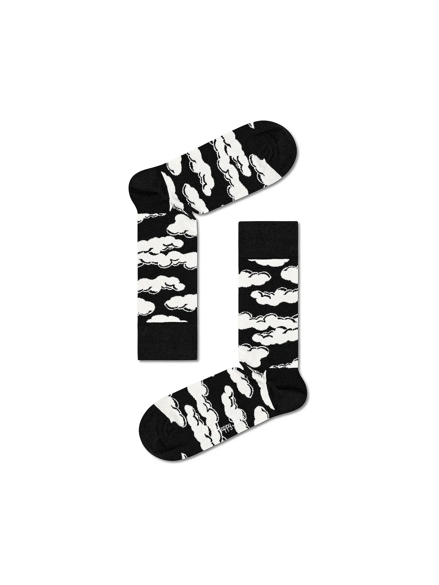 HAPPY SOCKS | Damen Socken Geschenkebox BLACK & WHITE 4er Pkg 36-40 black | schwarz
