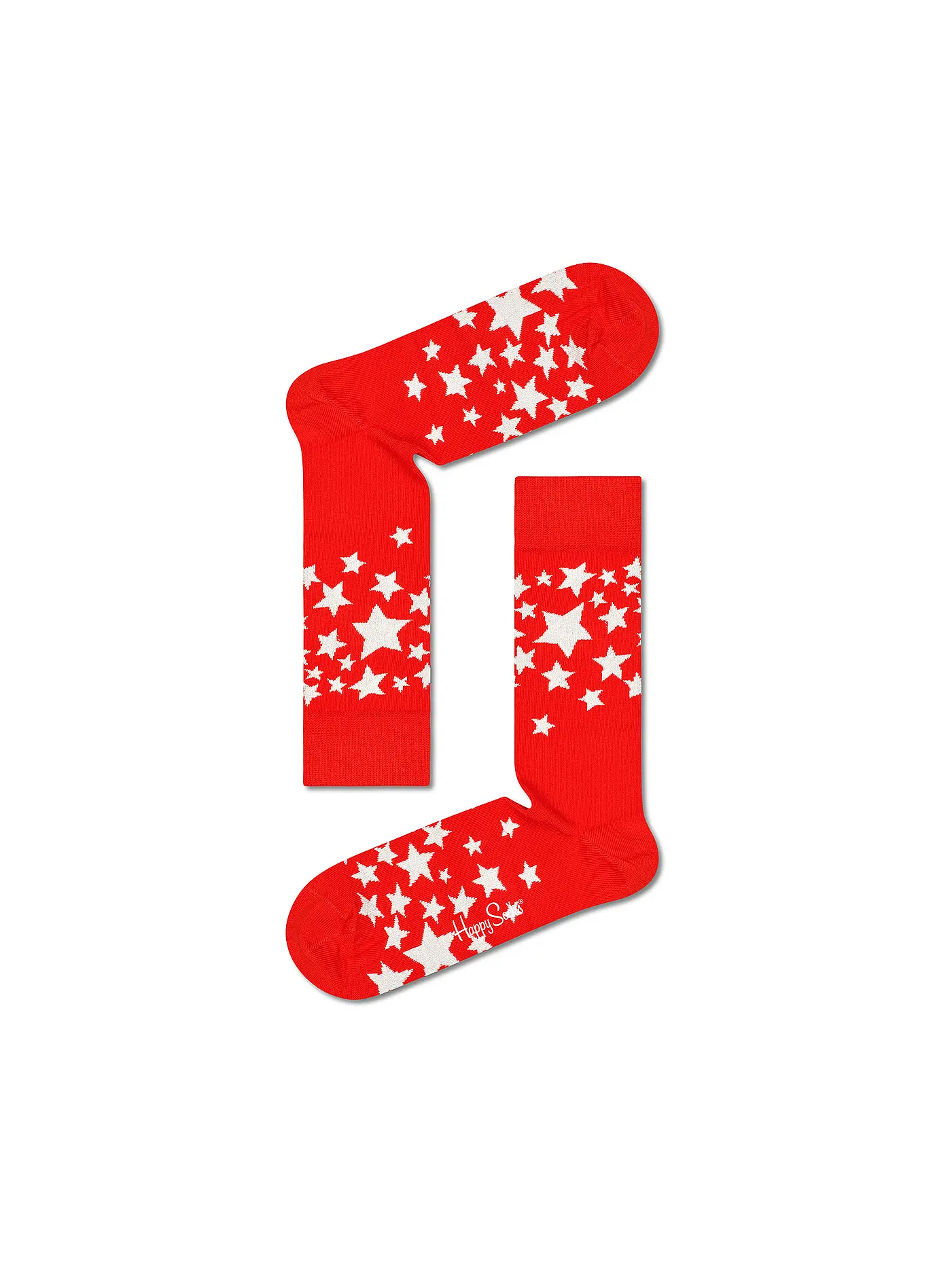 HAPPY SOCKS | Damen Socken Geschenkset STARS 36-40 comp16 | rot