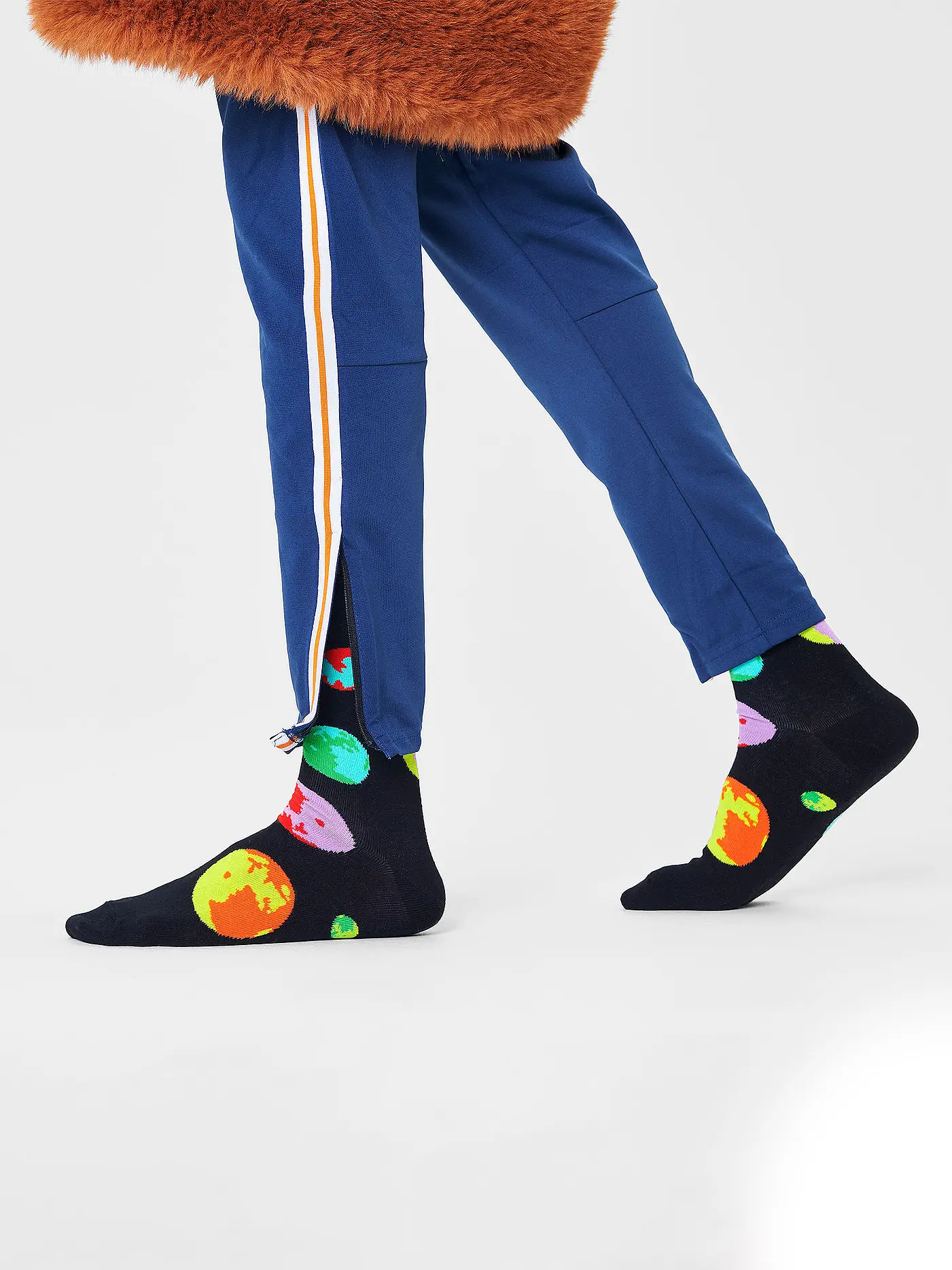 HAPPY SOCKS | Damen Socken MOONSHADOW 36-40 black / multi | schwarz