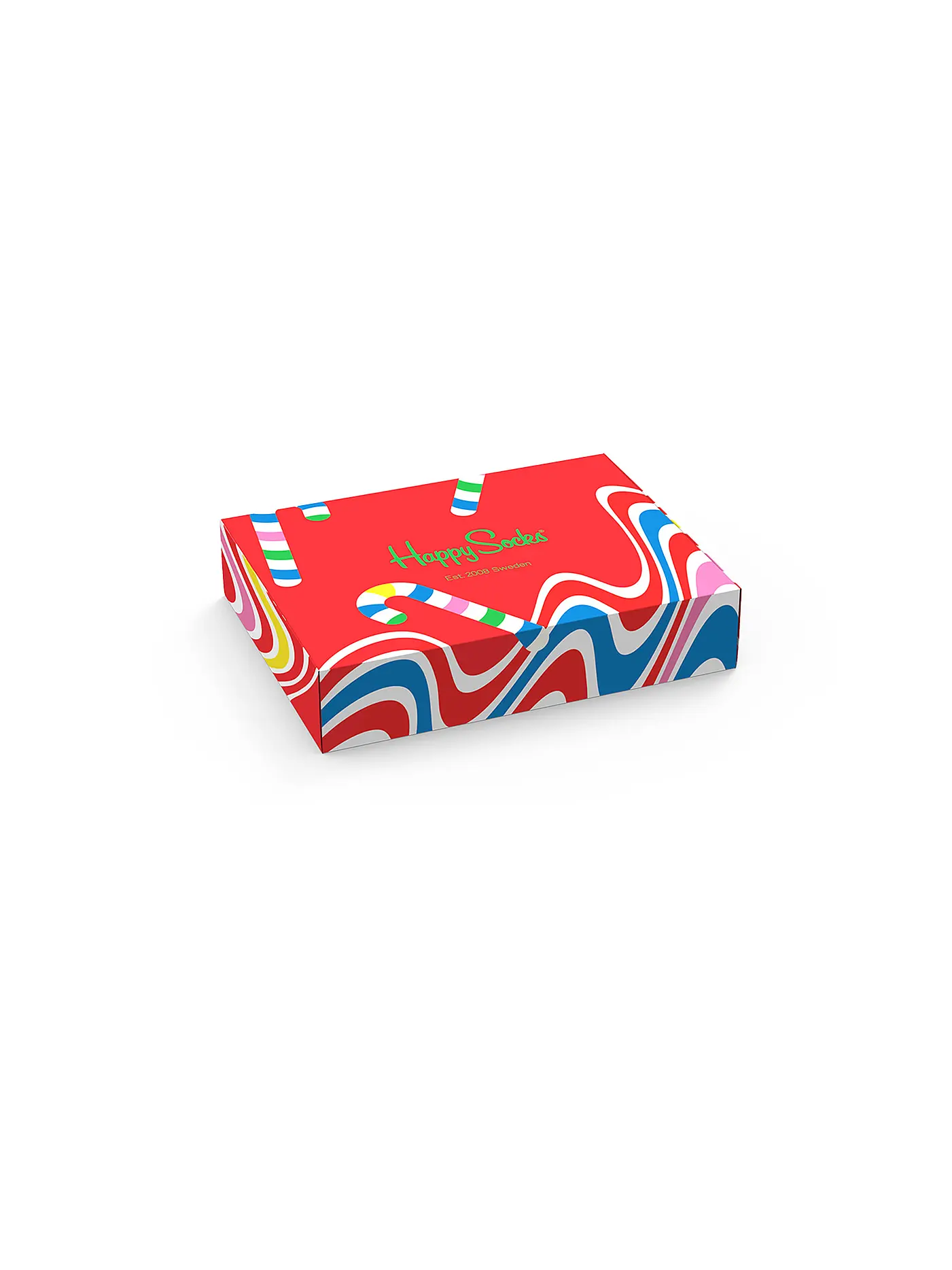 HAPPY SOCKS | Geschenkbox Happy Holidays für 2 Paar Socken | bunt