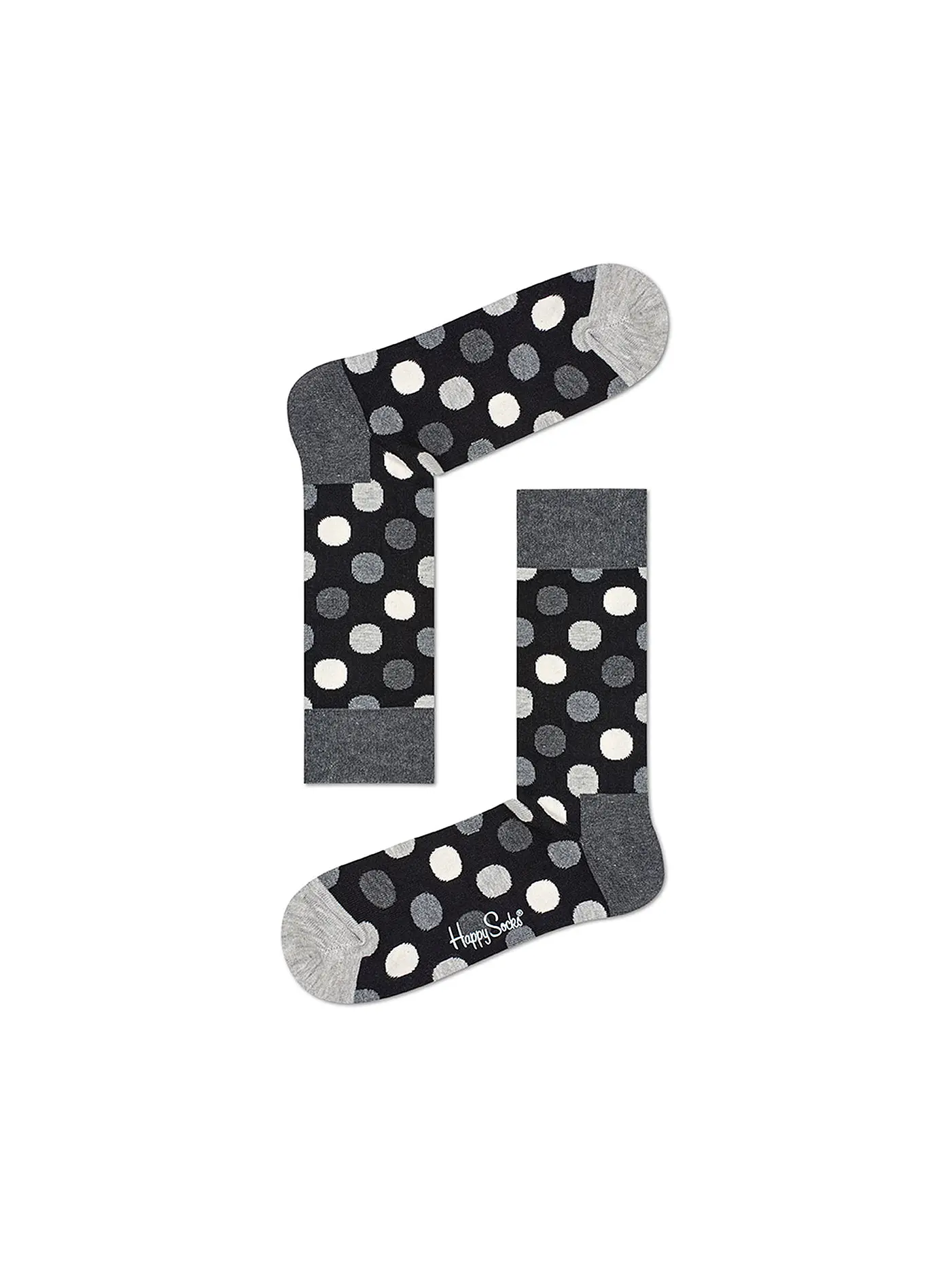 HAPPY SOCKS | Herren Geschenkbox Socken BLACK & WHITE 4-er Pkg. black | schwarz