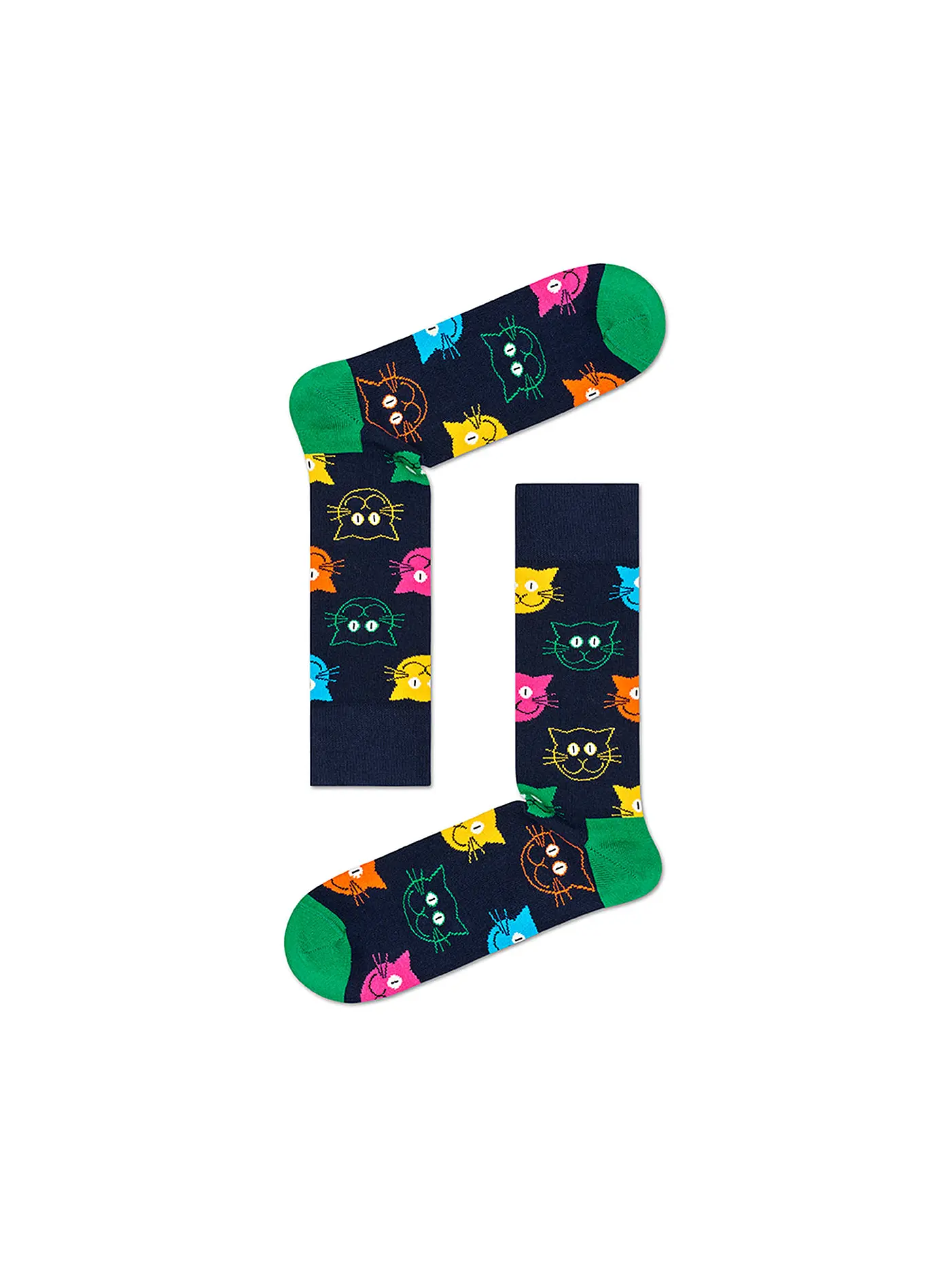 HAPPY SOCKS | Herren Geschenkbox Socken CATS 3-er Pkg. multi | bunt