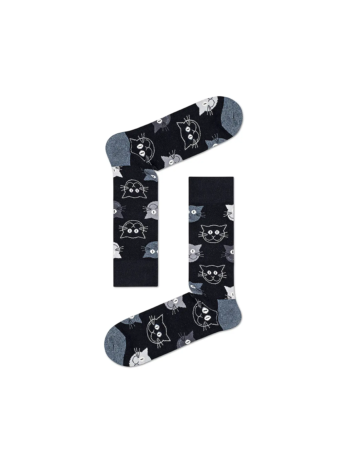 HAPPY SOCKS | Herren Geschenkbox Socken CATS 3-er Pkg. multi | bunt