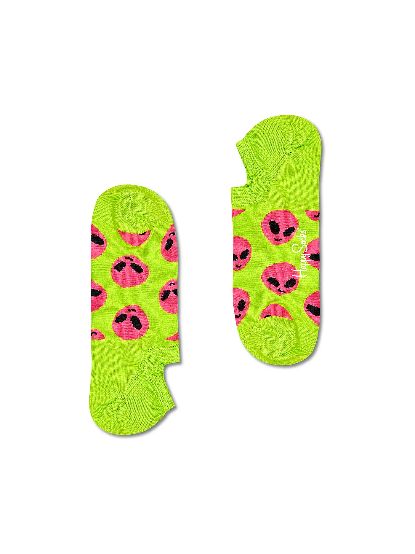 HAPPY SOCKS | Herren Sneaker Socken ALIEN green | grün