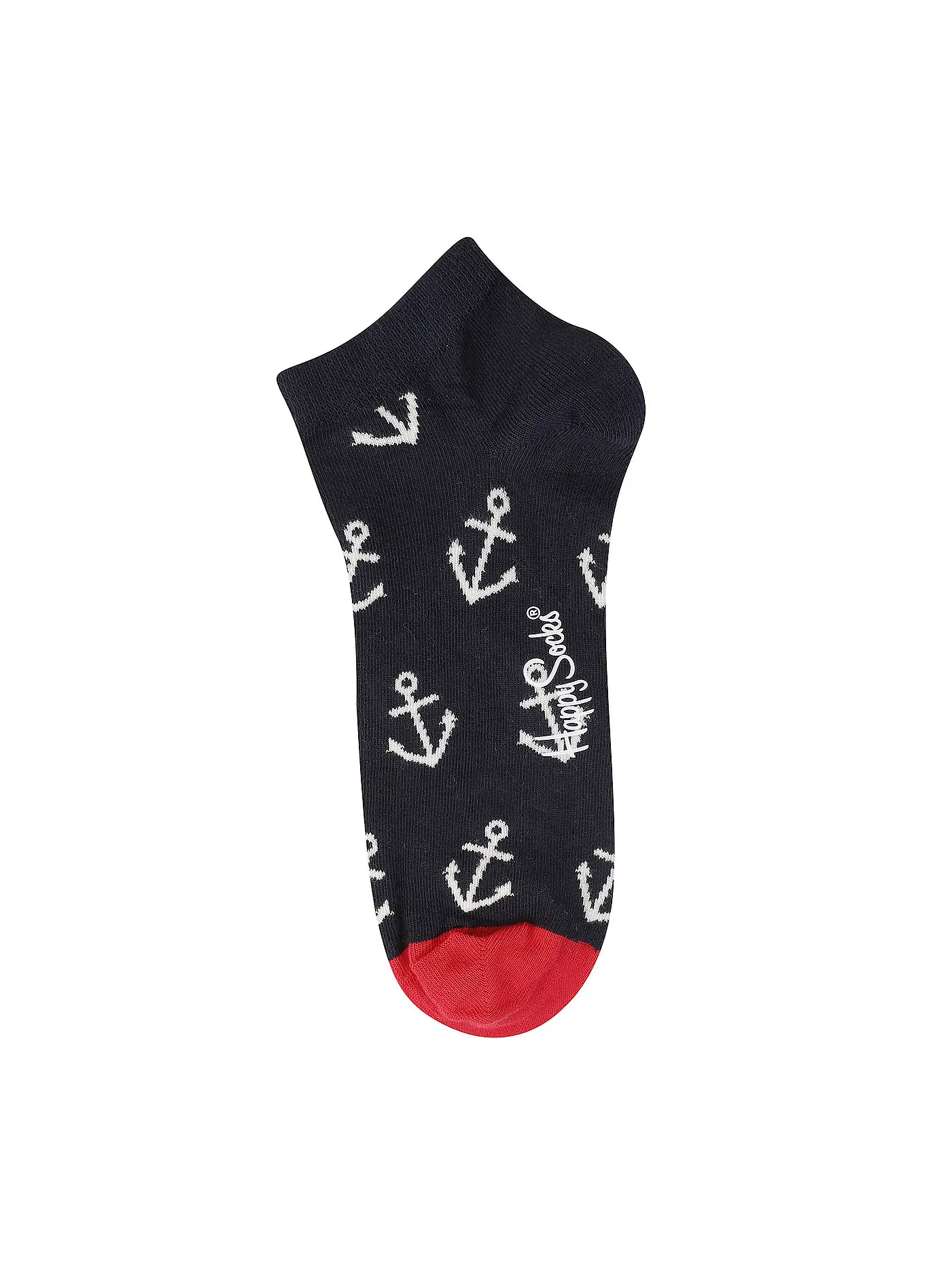 HAPPY SOCKS | Herren Sneaker Socken ANCHOR 41-46 navy / grey | blau