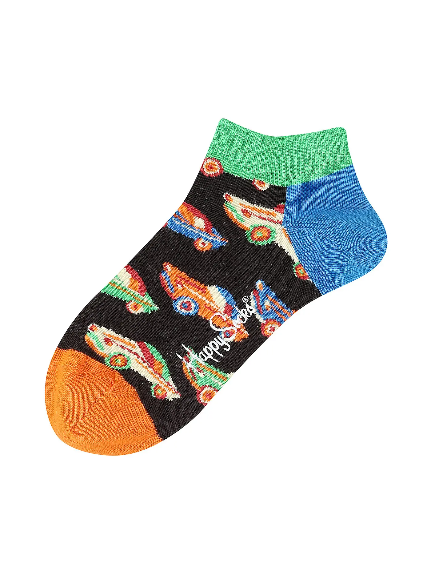 HAPPY SOCKS | Herren Sneaker Socken CAR pink | bunt