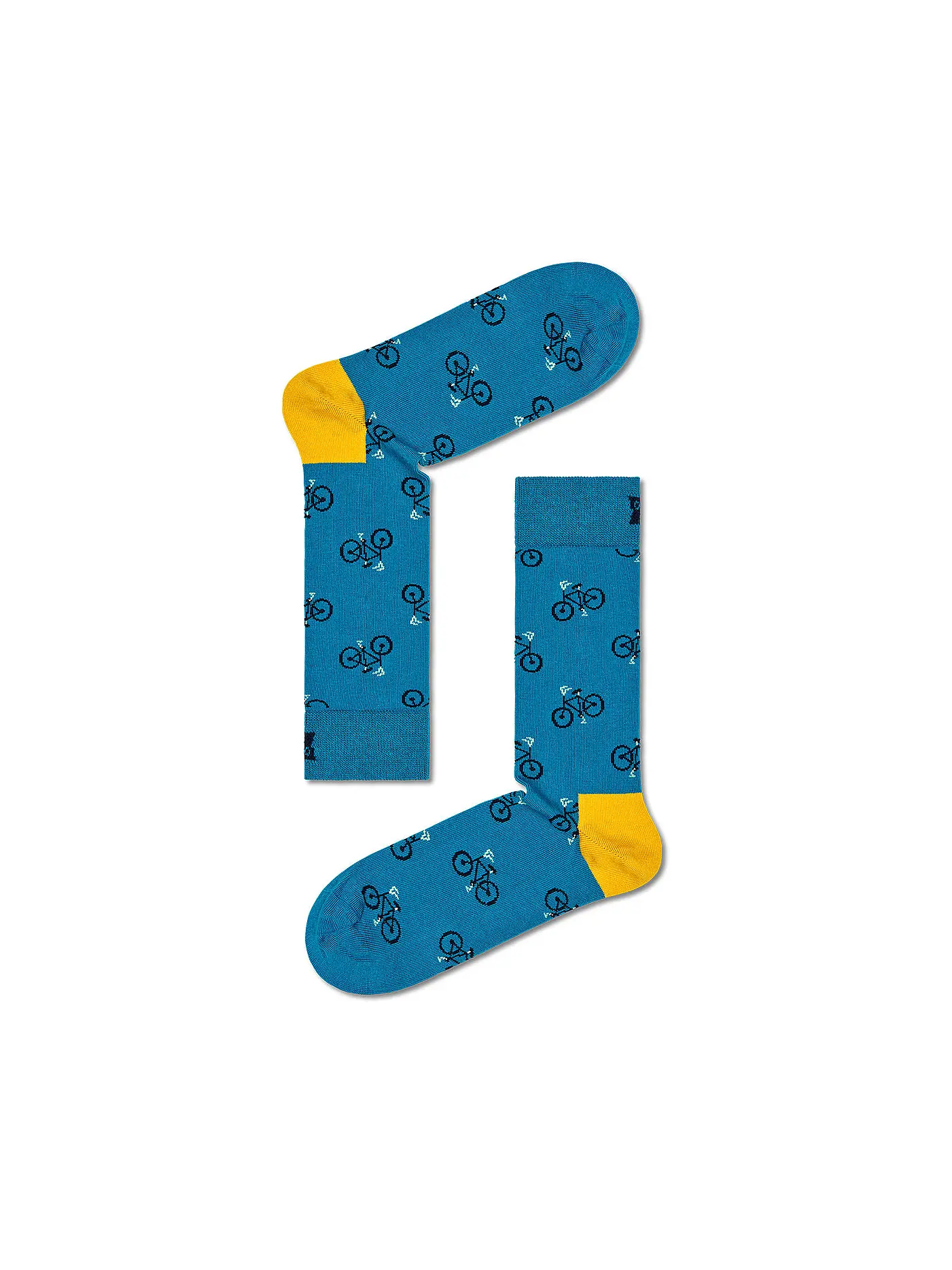 HAPPY SOCKS | Herren Socken 41-46 BIKE turquoise | petrol