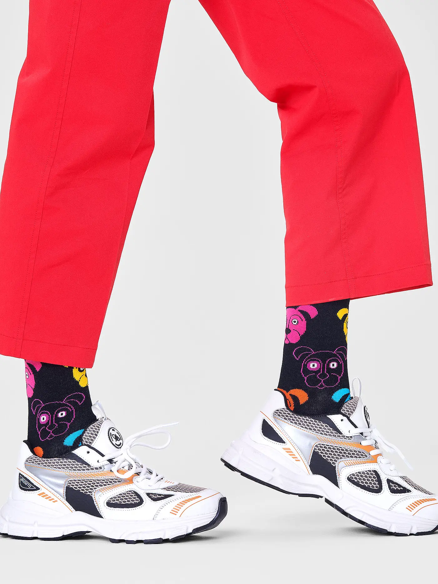 HAPPY SOCKS | Herren Socken DOG smu | schwarz