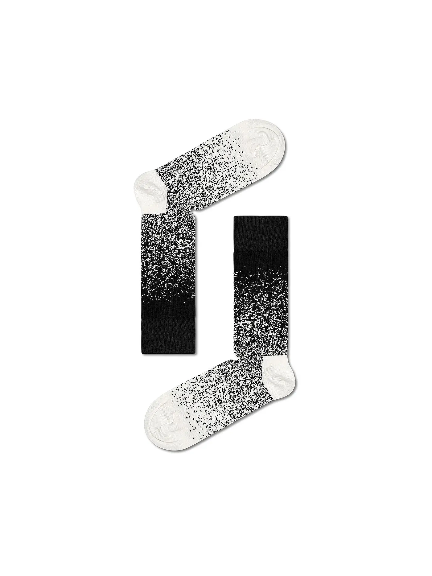 HAPPY SOCKS | Herren Socken Geschenkebox BLACK & WHITE 4er Pkg 36-40 black | schwarz
