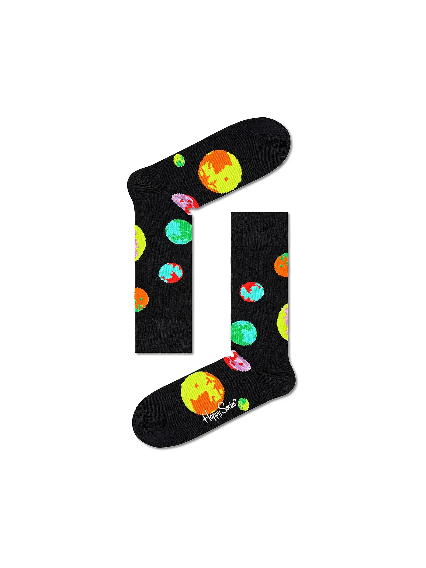 HAPPY SOCKS | Herren Socken MOONSHADOW black / multi | schwarz