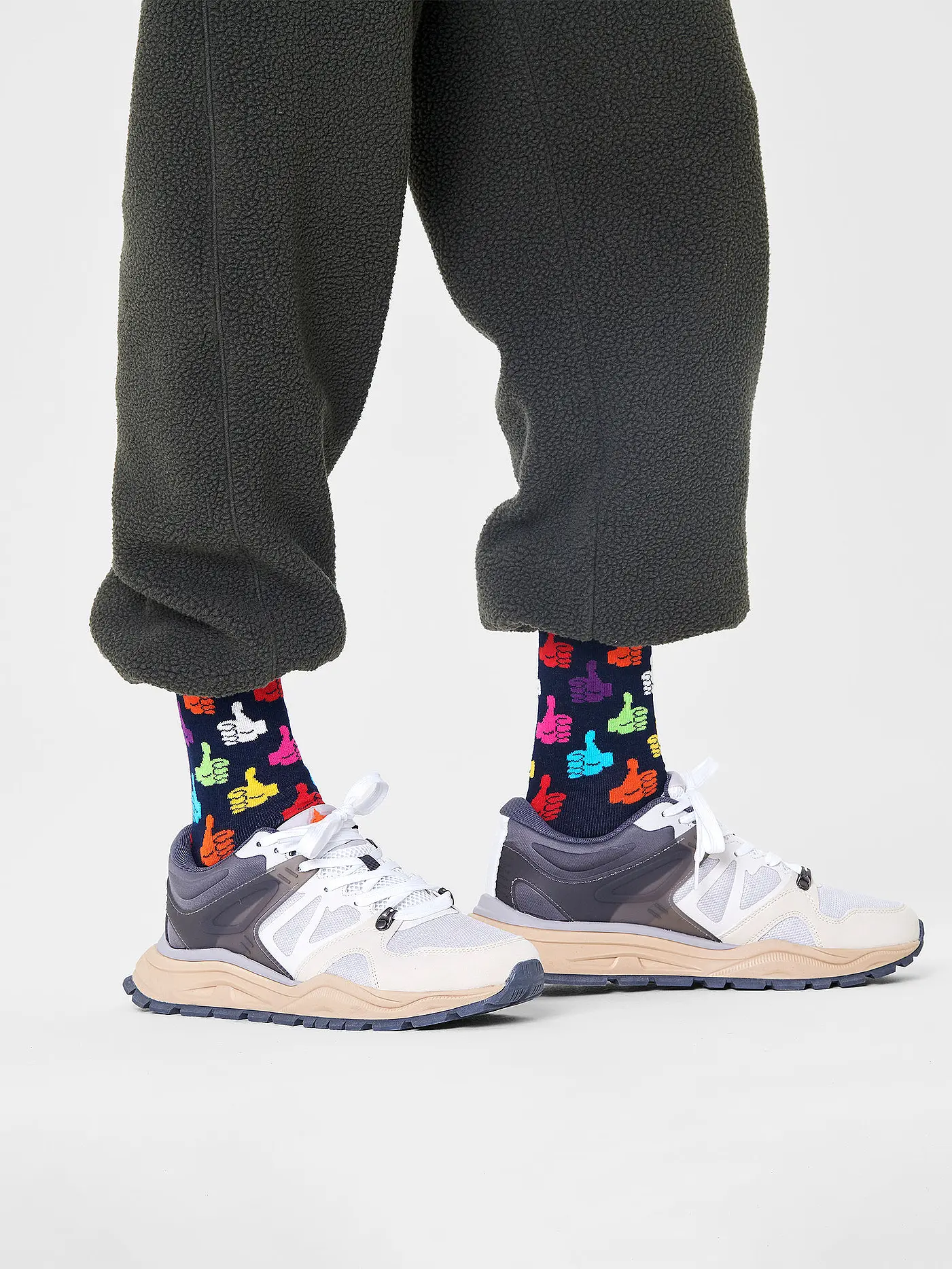 HAPPY SOCKS | Herren Socken THUMBS UP bunt | bunt