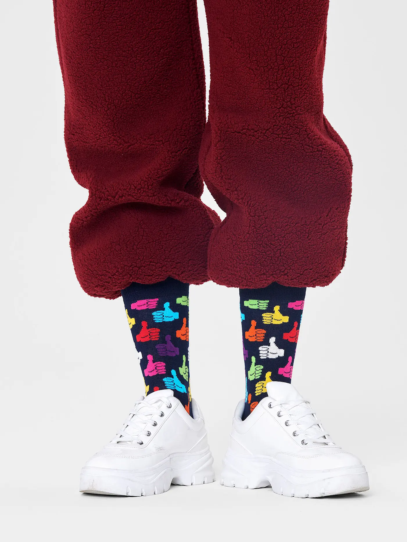 HAPPY SOCKS | Herren Socken THUMBS UP bunt | bunt