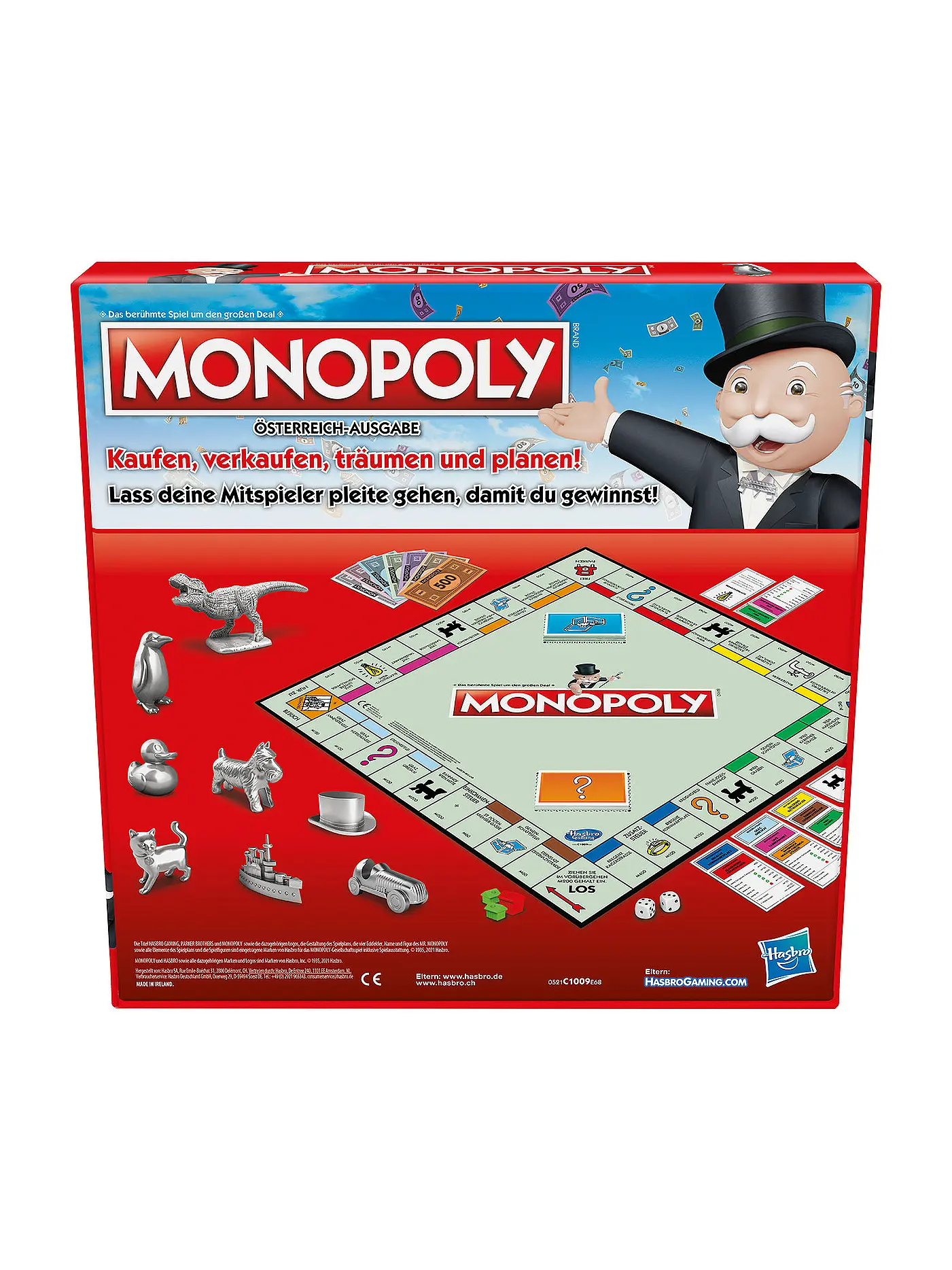 HASBRO | Brettspiel -  Monopoly Classic | keine Farbe